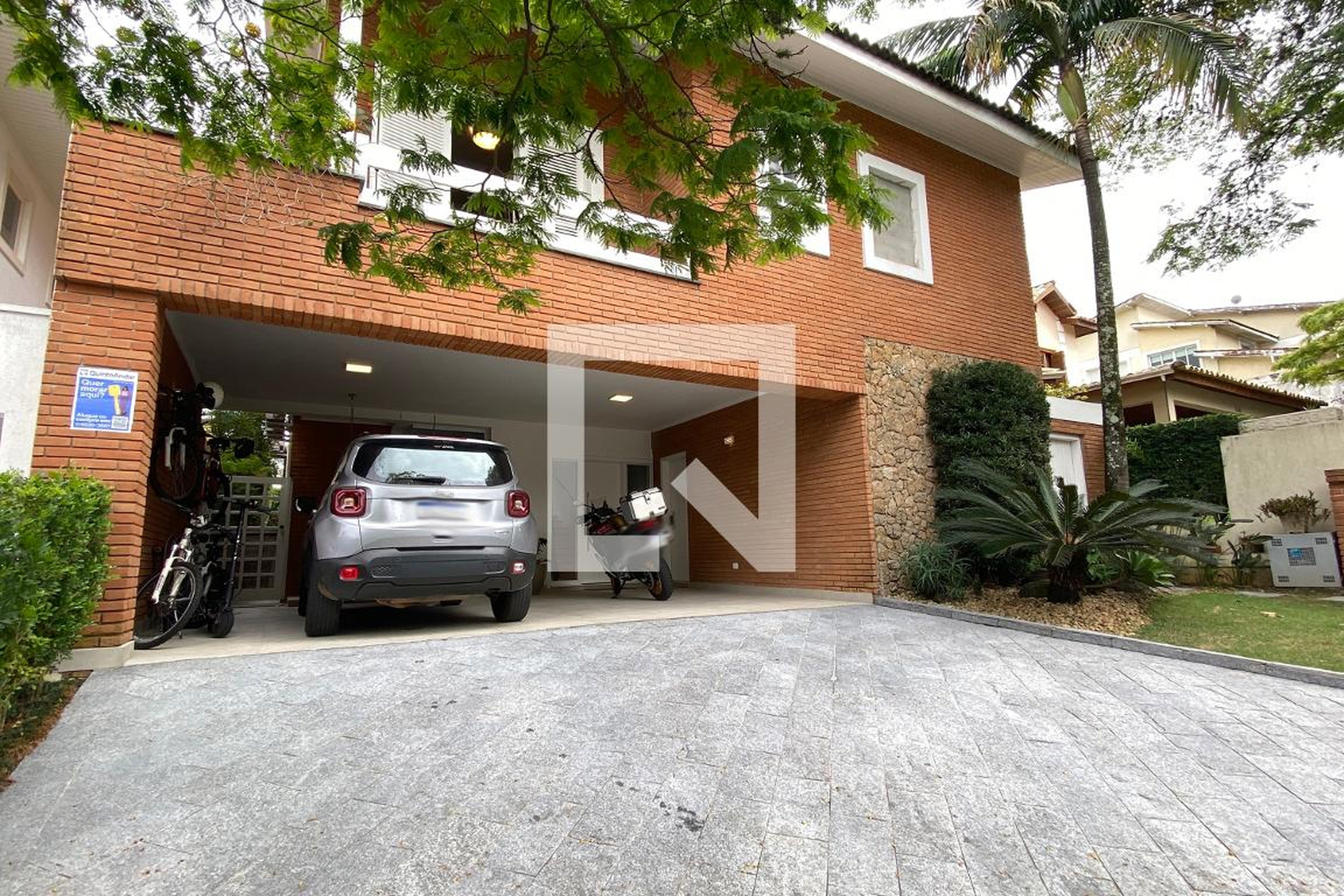 Fachada Condomínio em Alameda das Margaridas, 358