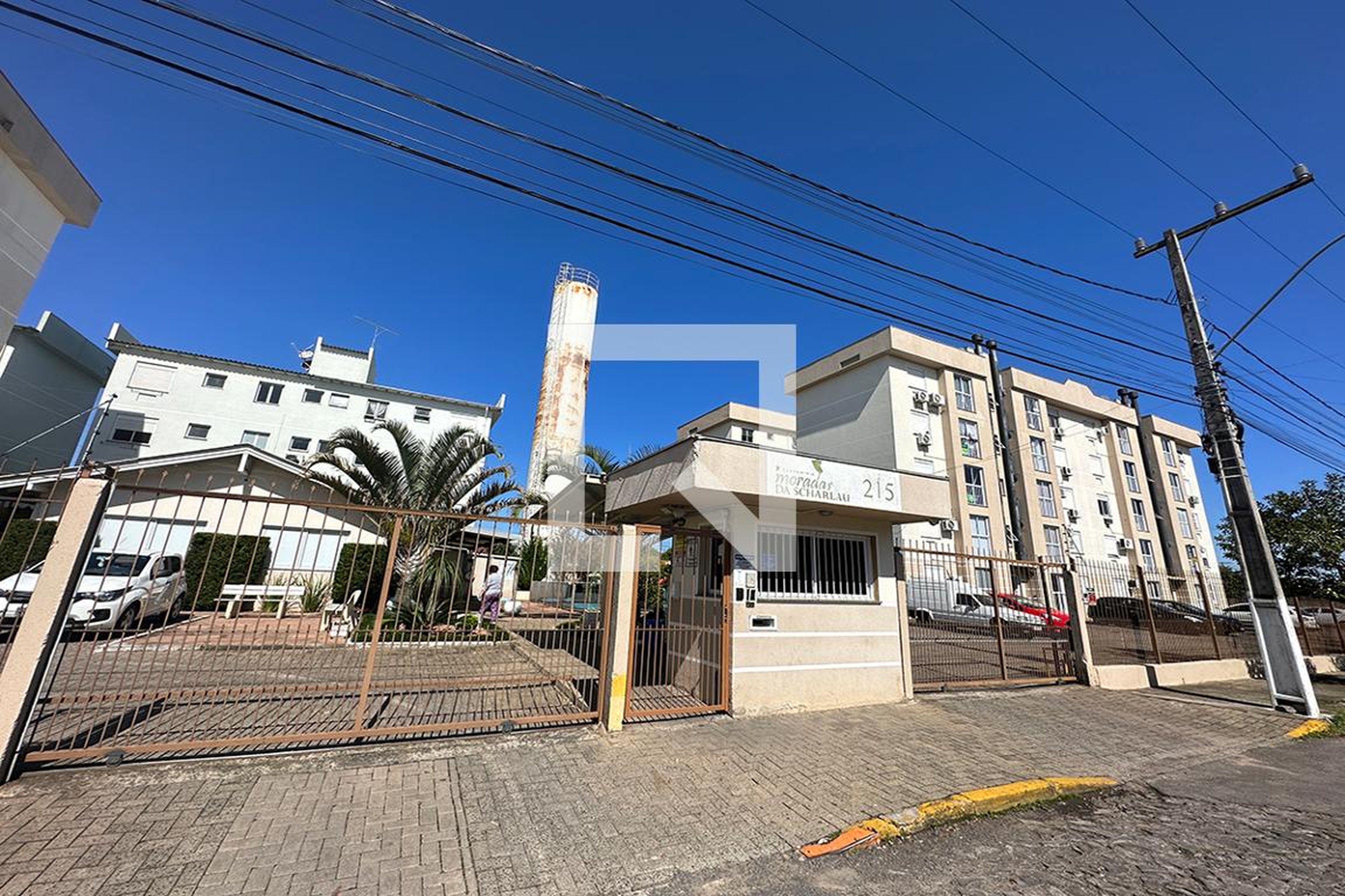 Fachada do Condomínio Condomínio Nilo Uebel