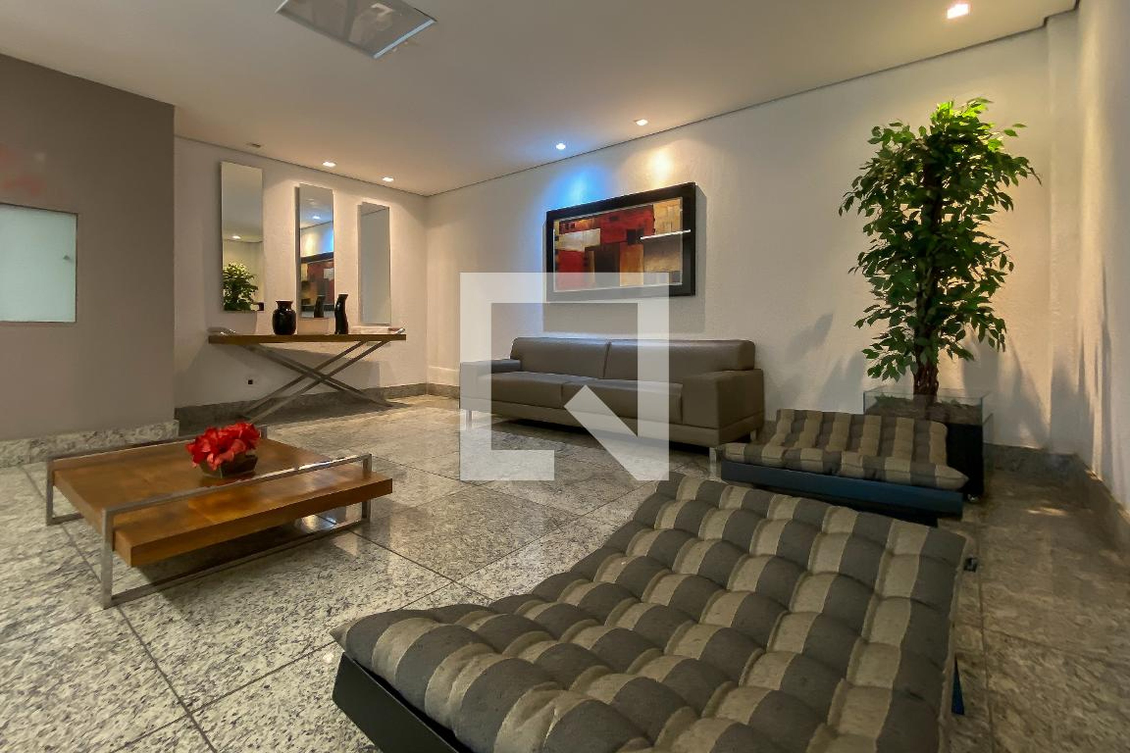 Hall Social - Edifício Santo Antônio do Monte