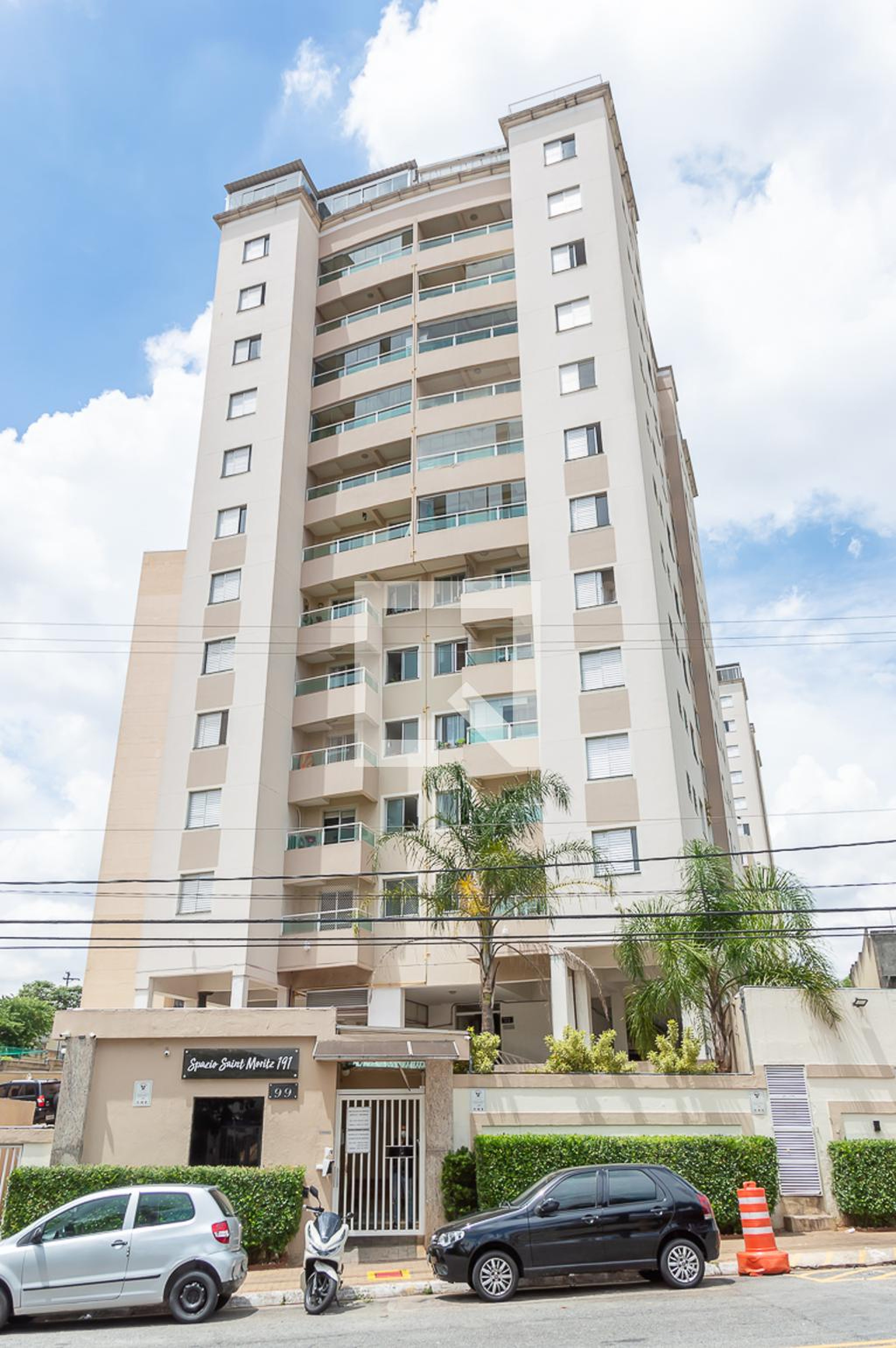 Fachada do Condomínio Condomínio em Avenida Olinto Demarchi, 101
