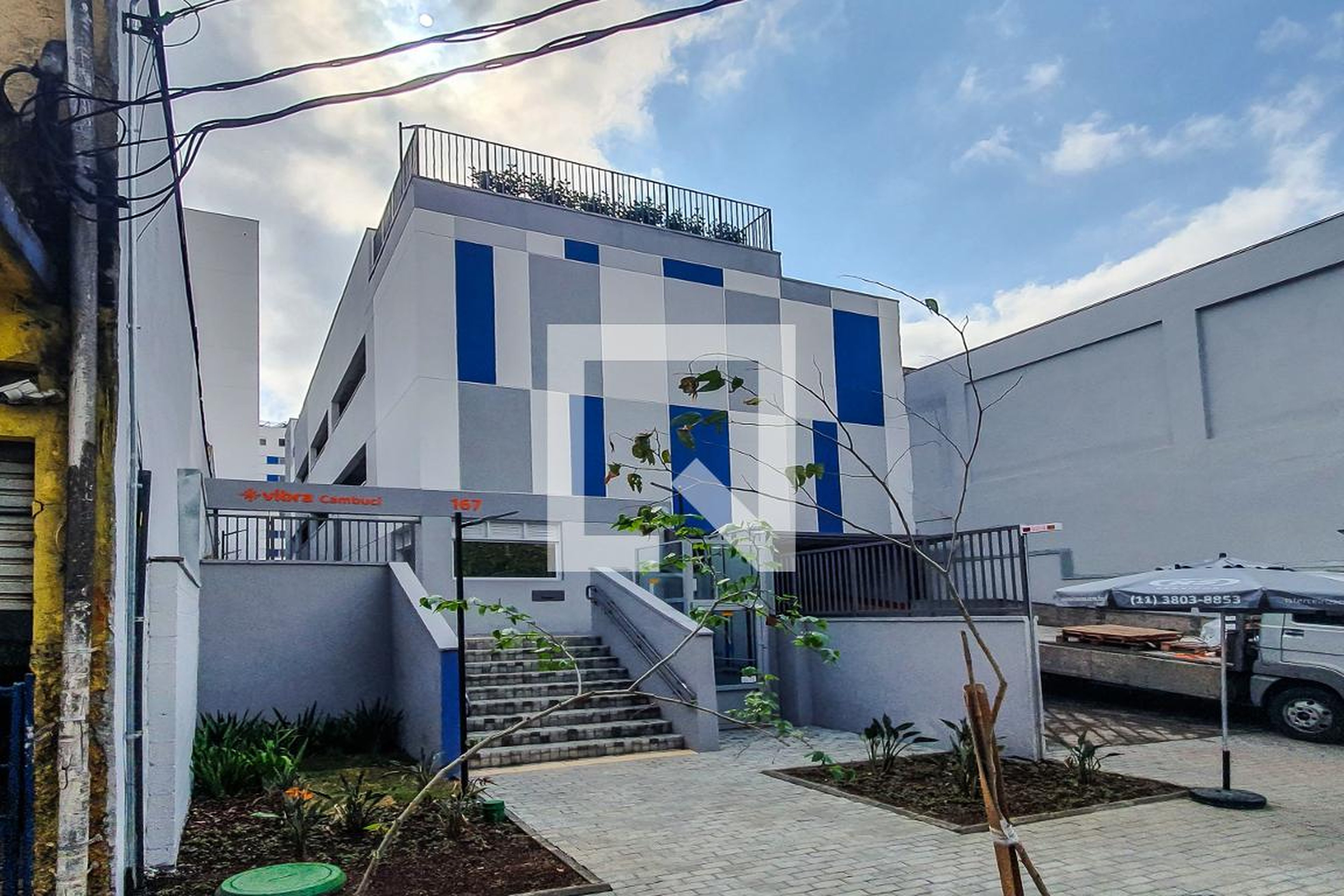 Fachada do Prédio Condomínio Vibra Cambuci