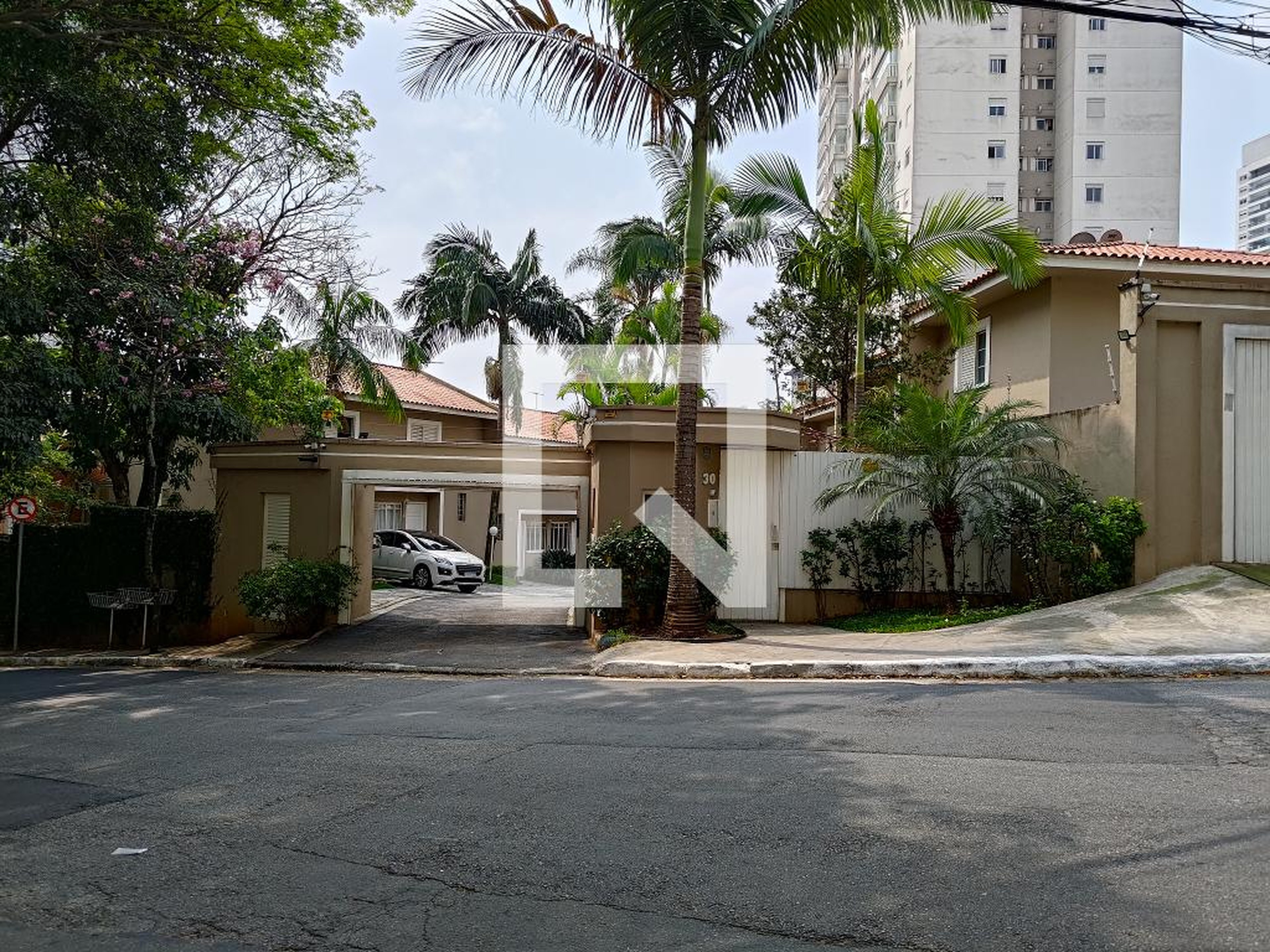 Fachada do Condominio Condomínio Parque Rebouças