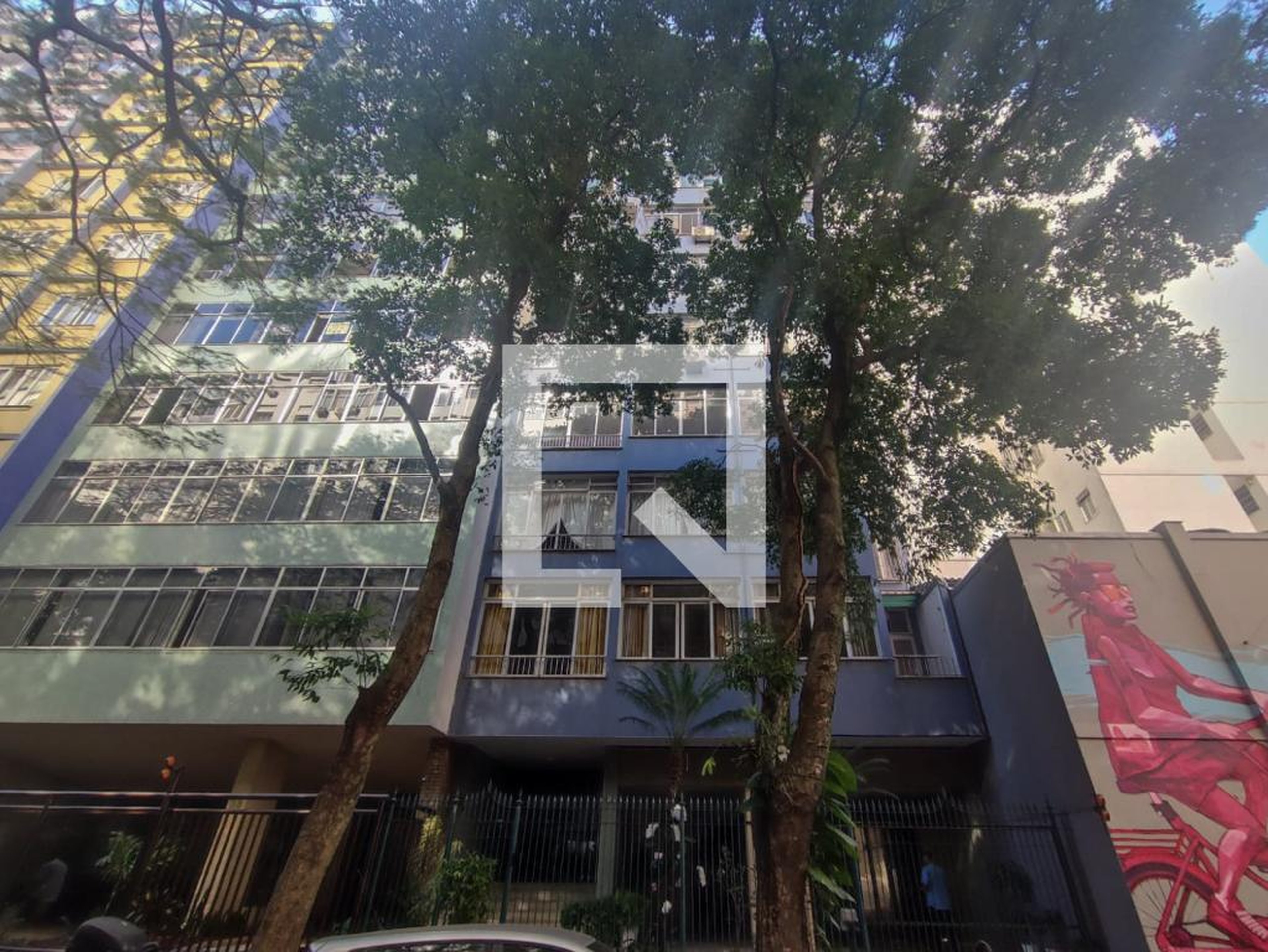 Fachada Condomínio em Rua 5 de Julho, 26
