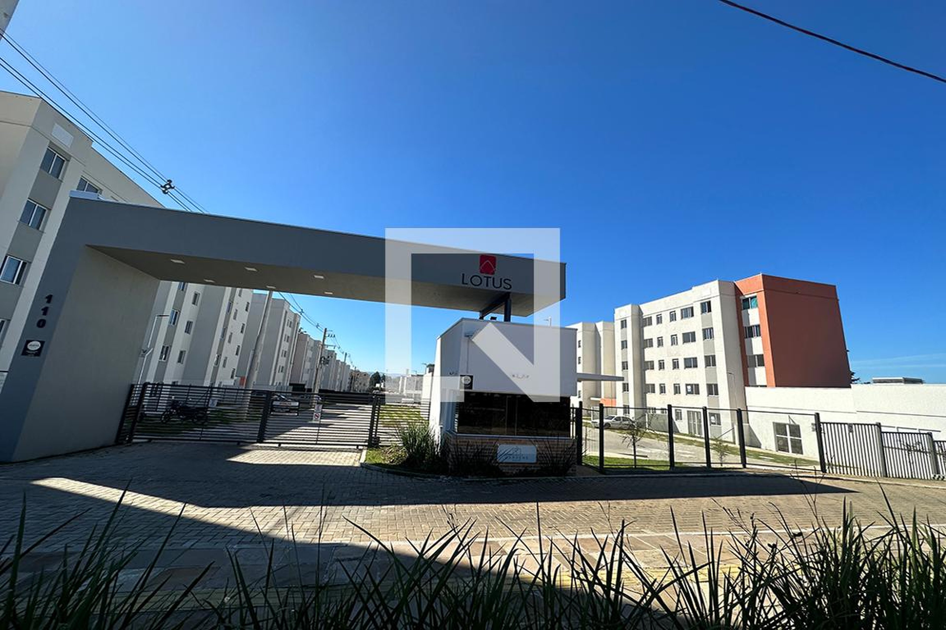 Fachada do Condomínio Residencial Lotus