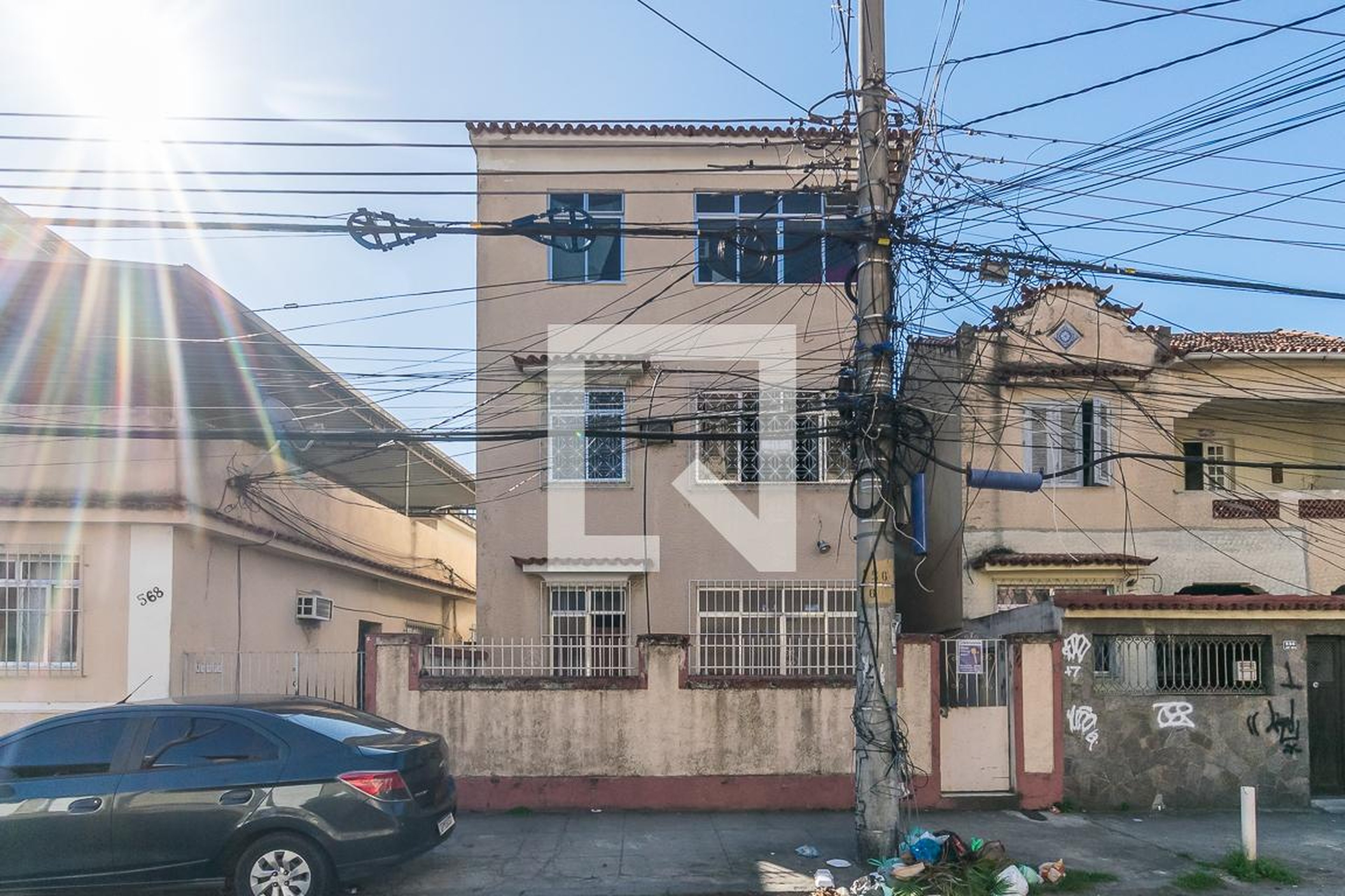 Fachada do Prédio Condomínio em Rua Antônio Rêgo, 560