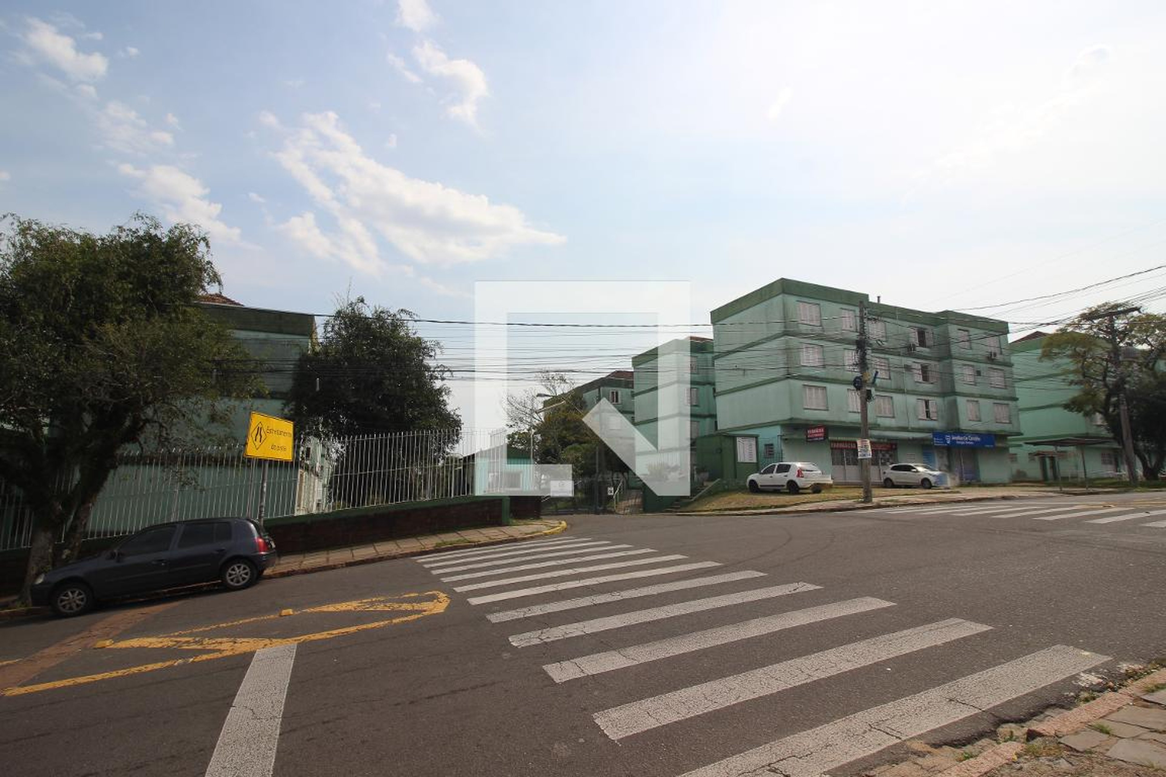 Fachada do condomínio Condomínio Othelo Rosa