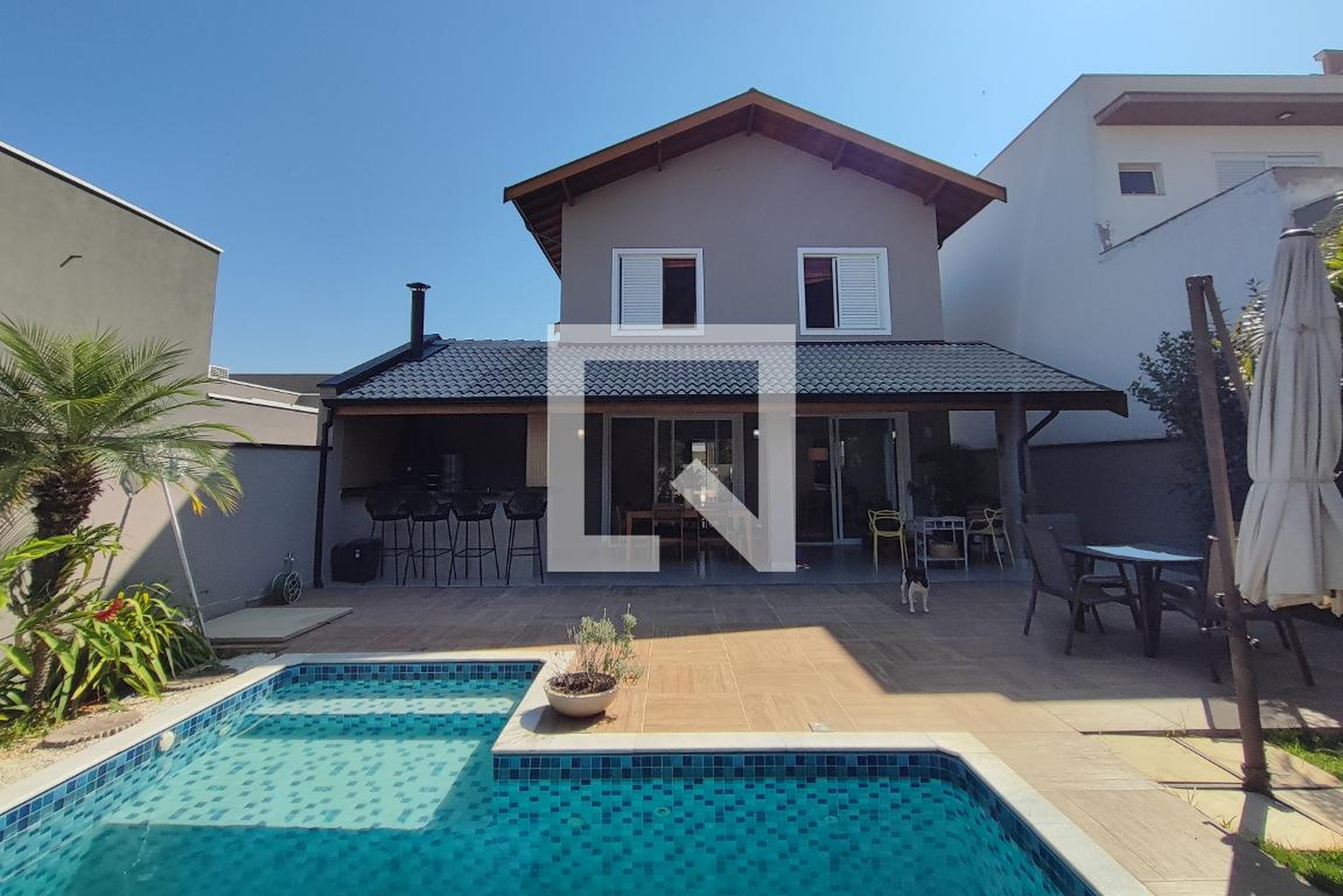 Piscina Condomínio em Rua Leonilda Bassan Bolini, 138