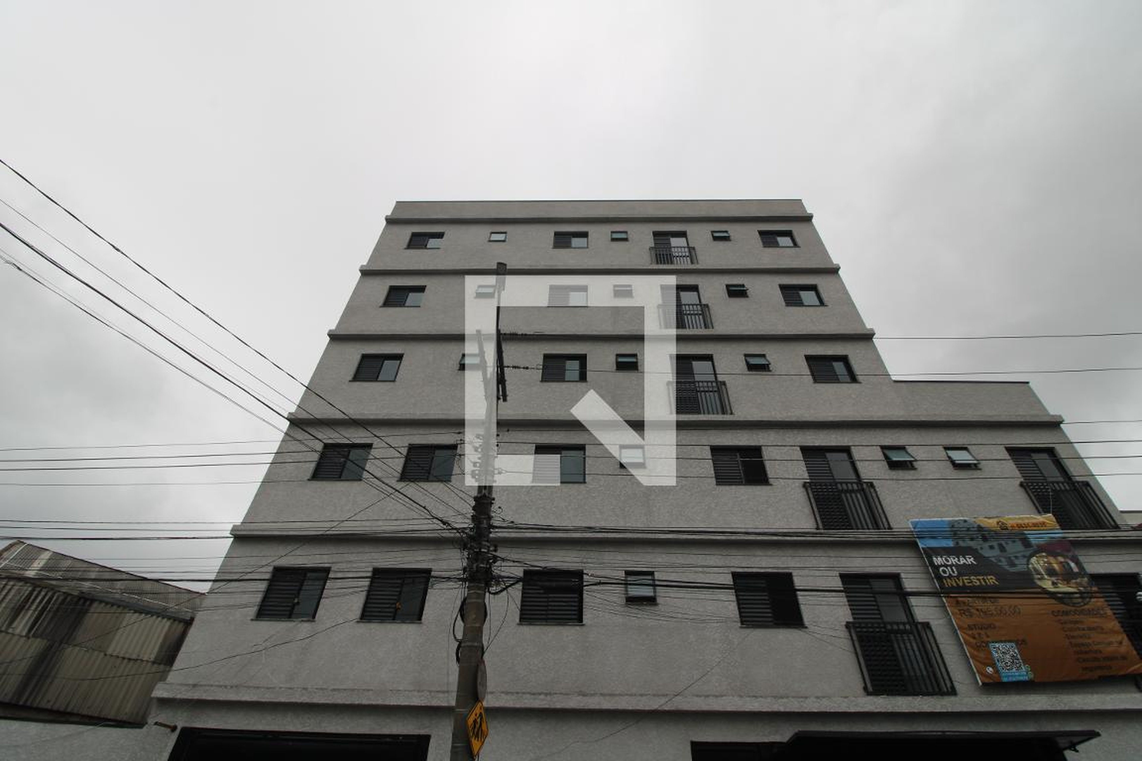 Fachada Condomínio em Rua Arnaldo Magniccaro, 1252