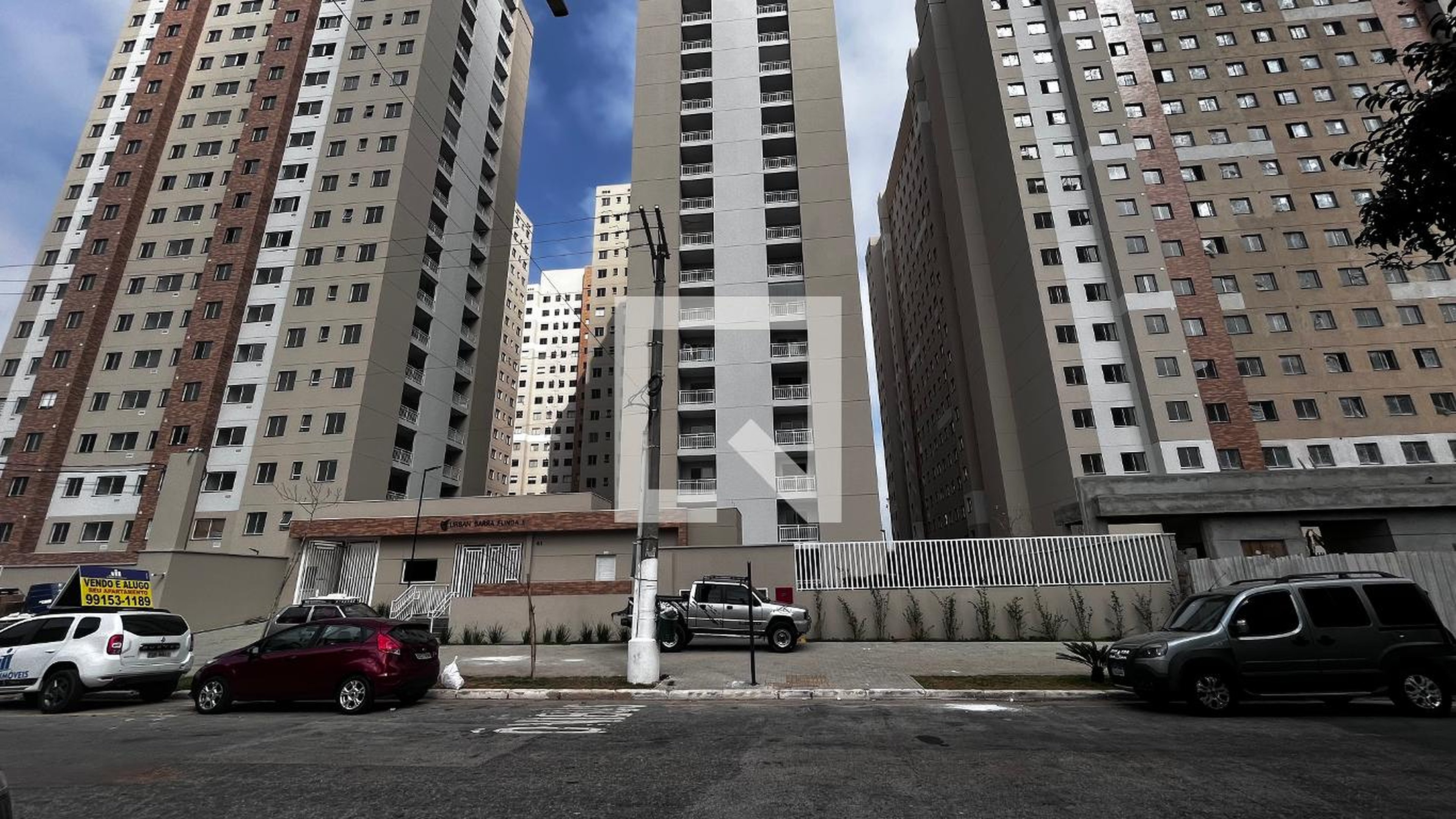 Fachada Condomínio em Rua Federação Paulista de Futebol, 55