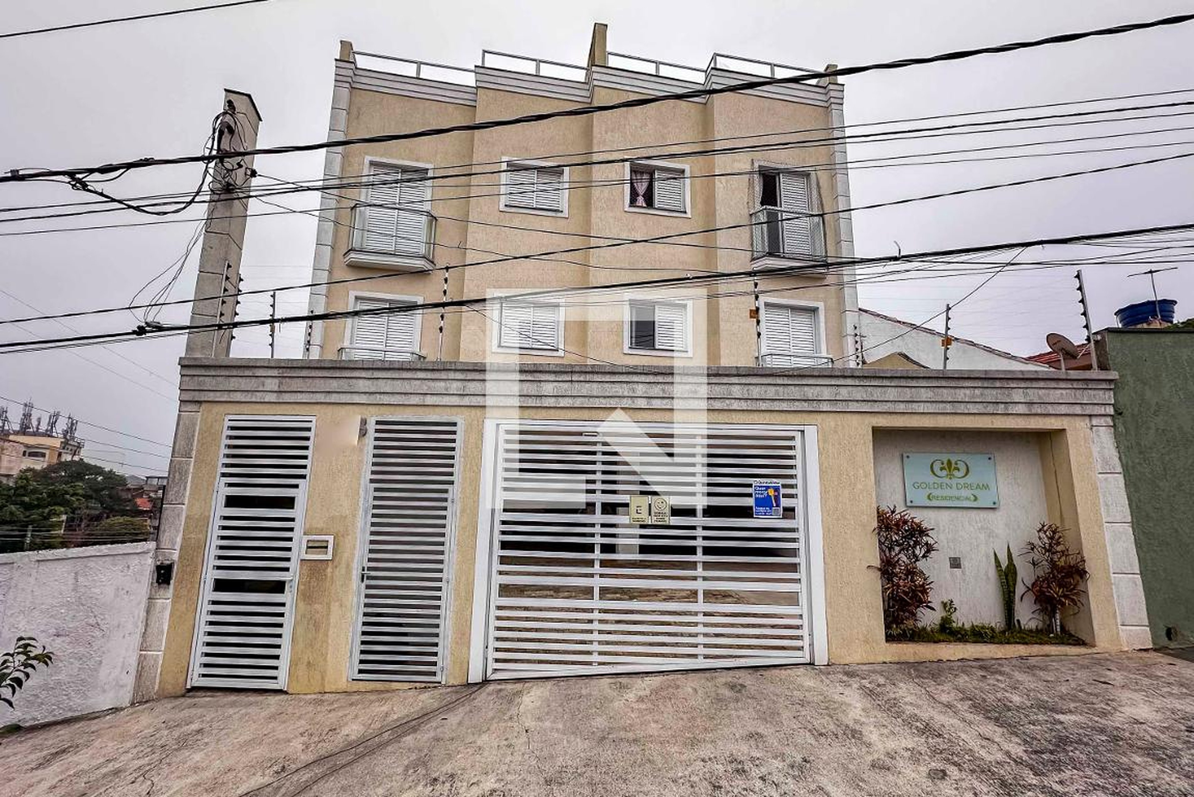 Fachada Condomínio em Avenida Áurea, 1298