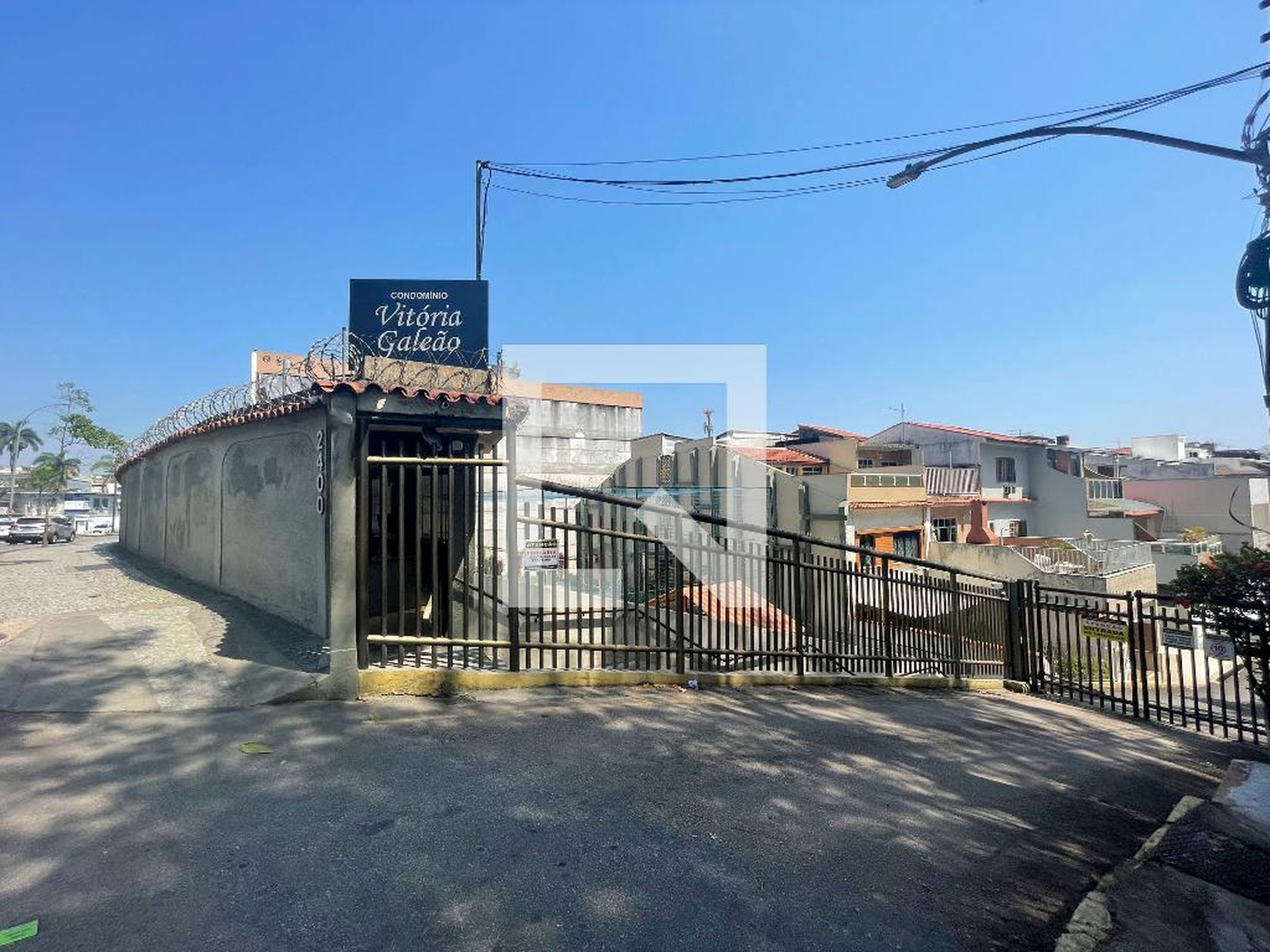 Fachada do Condominio Condomínio Vitoria Galeão