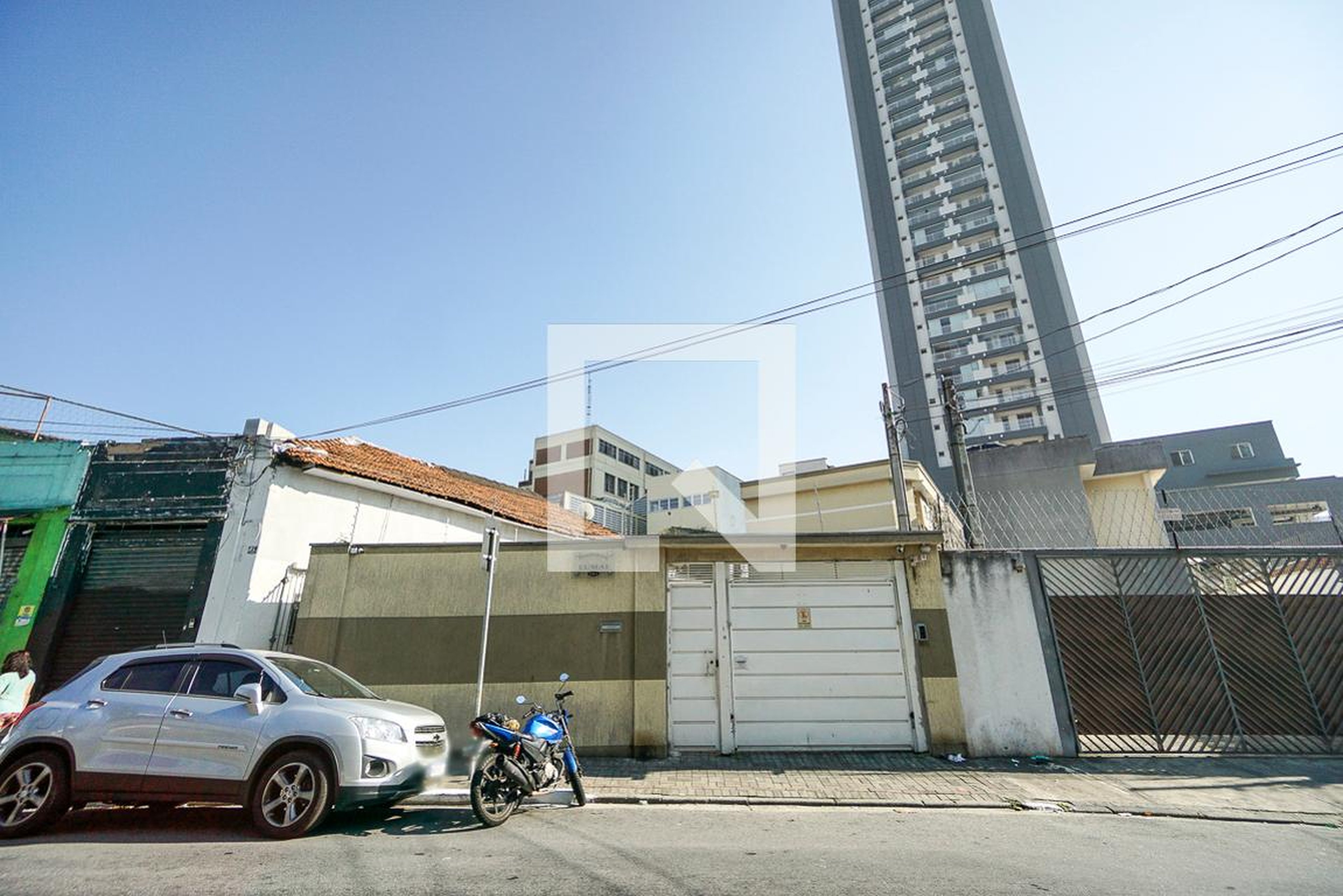 Fachada Condomínio em Rua Cumai, 101