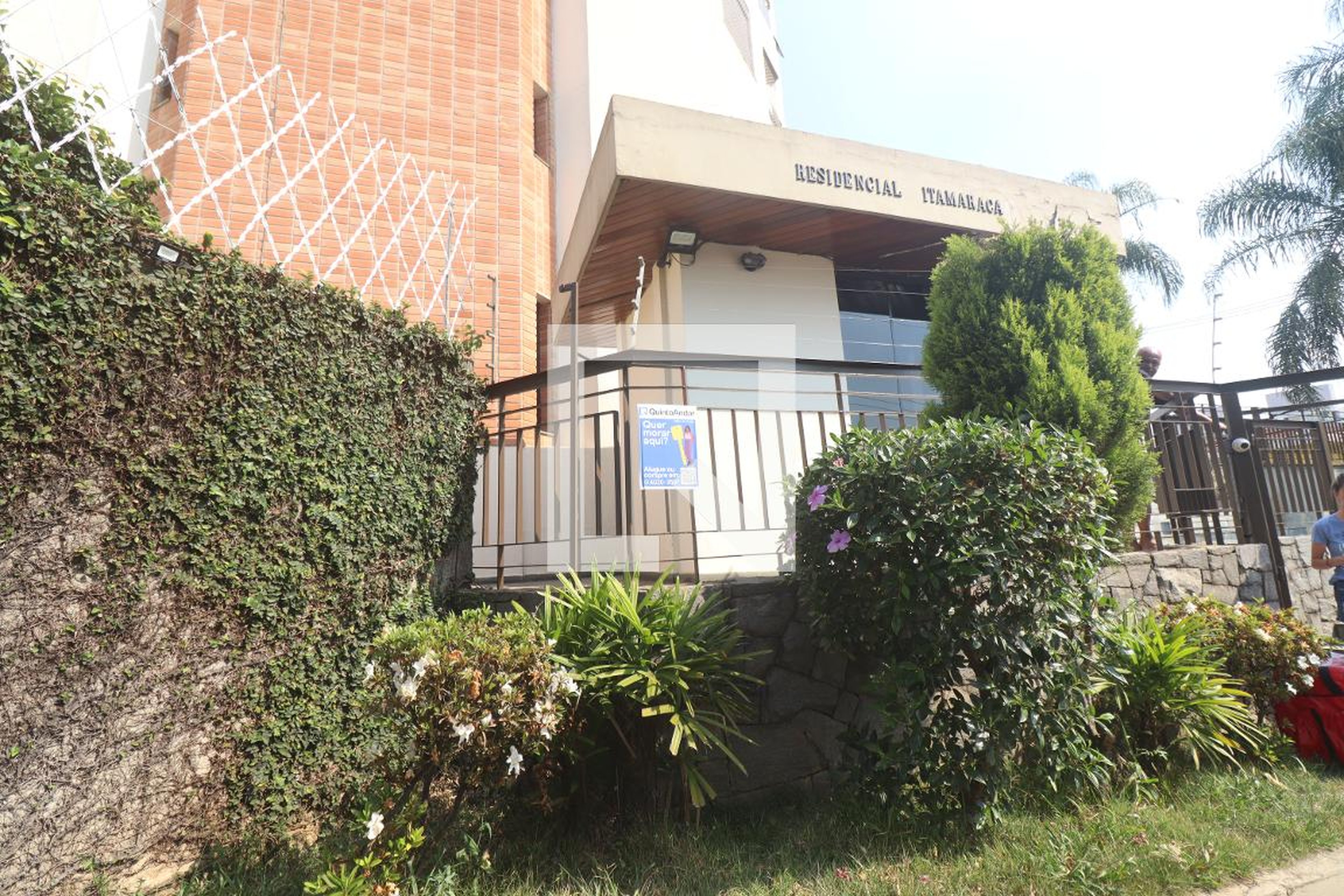 Fachada do condomínio Residencial Itamaraca