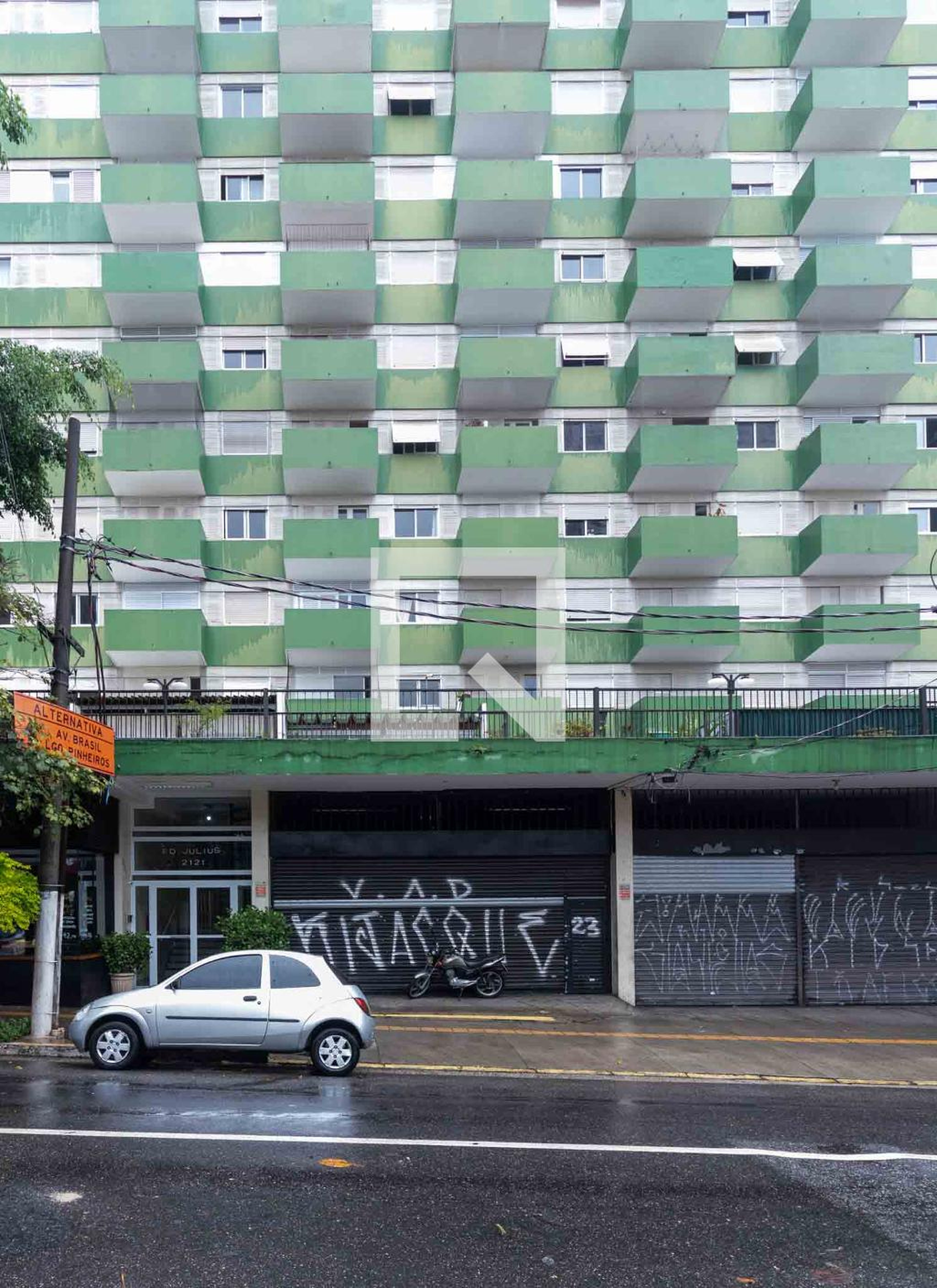 Fachada do Prédio Edifício Julius