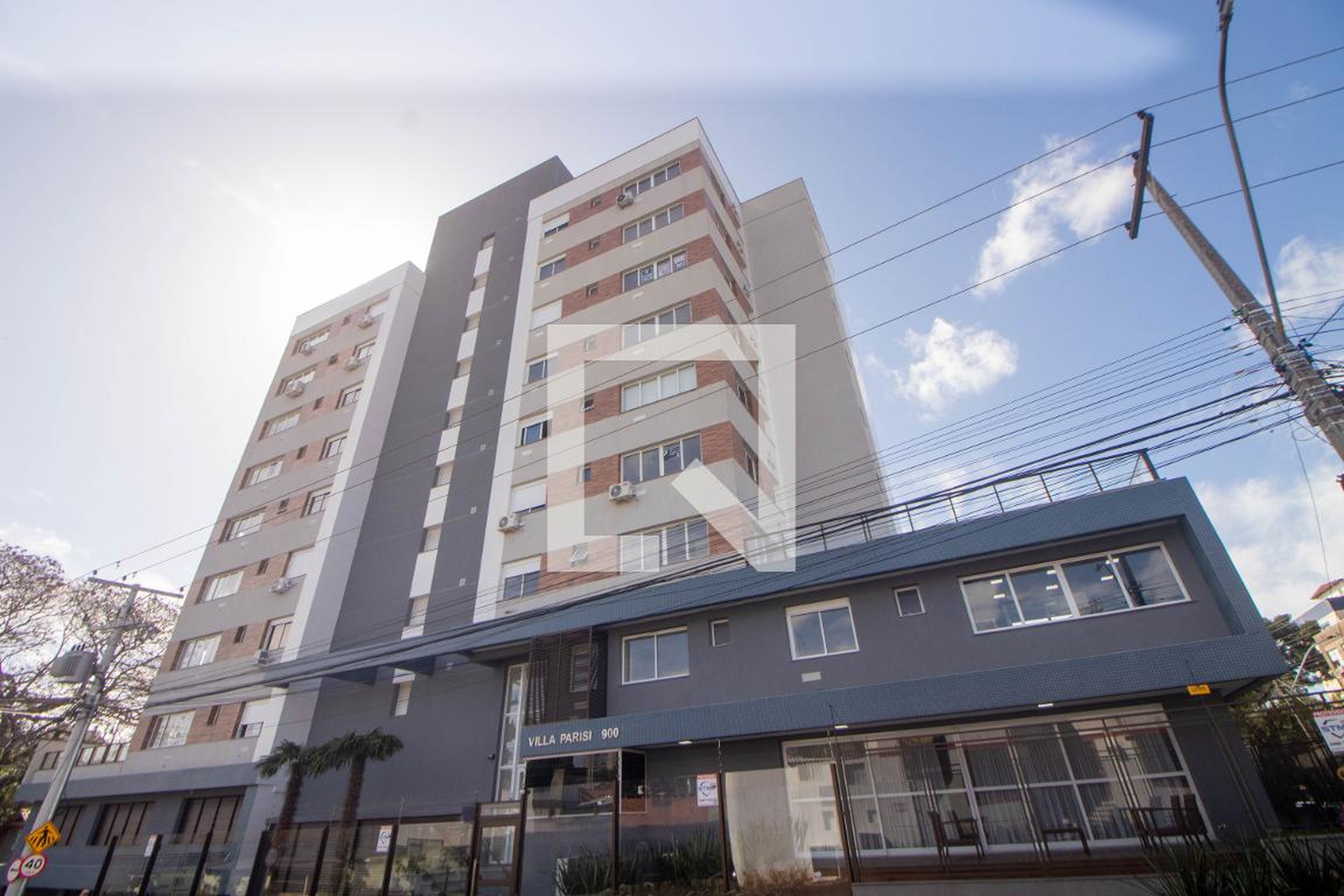 Fachada Condomínio Villa Parisi