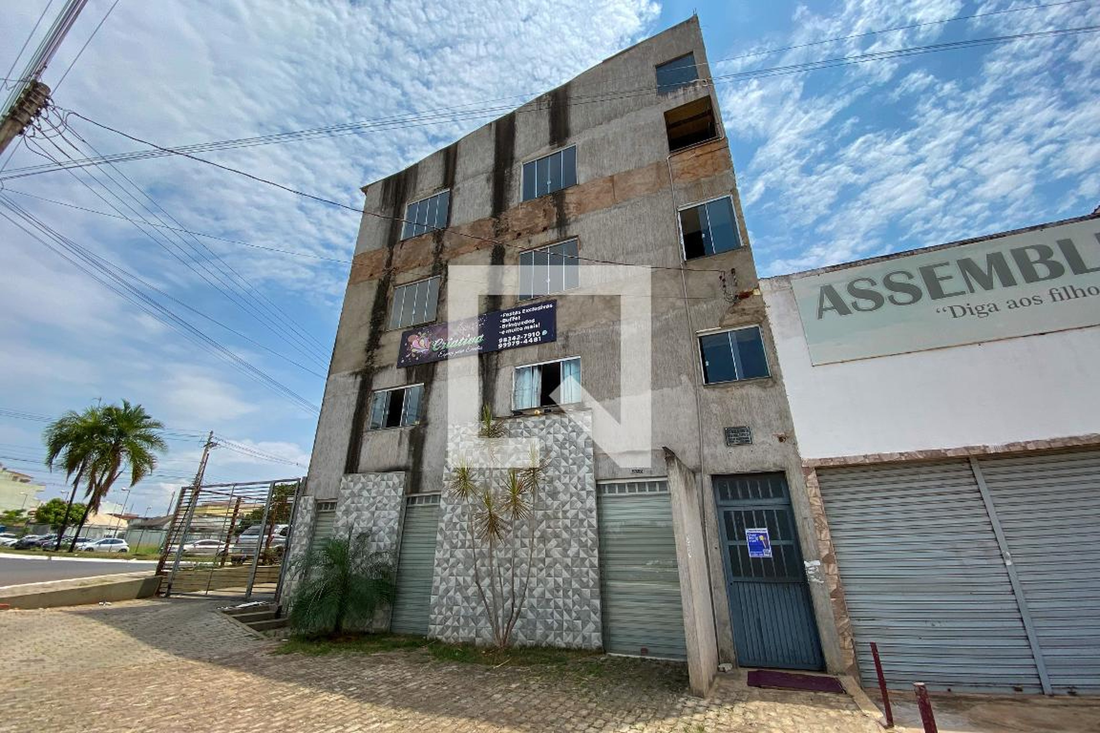 Fachada Condomínio em Setor Placa das Mercedes Conjunto 1 2, 22