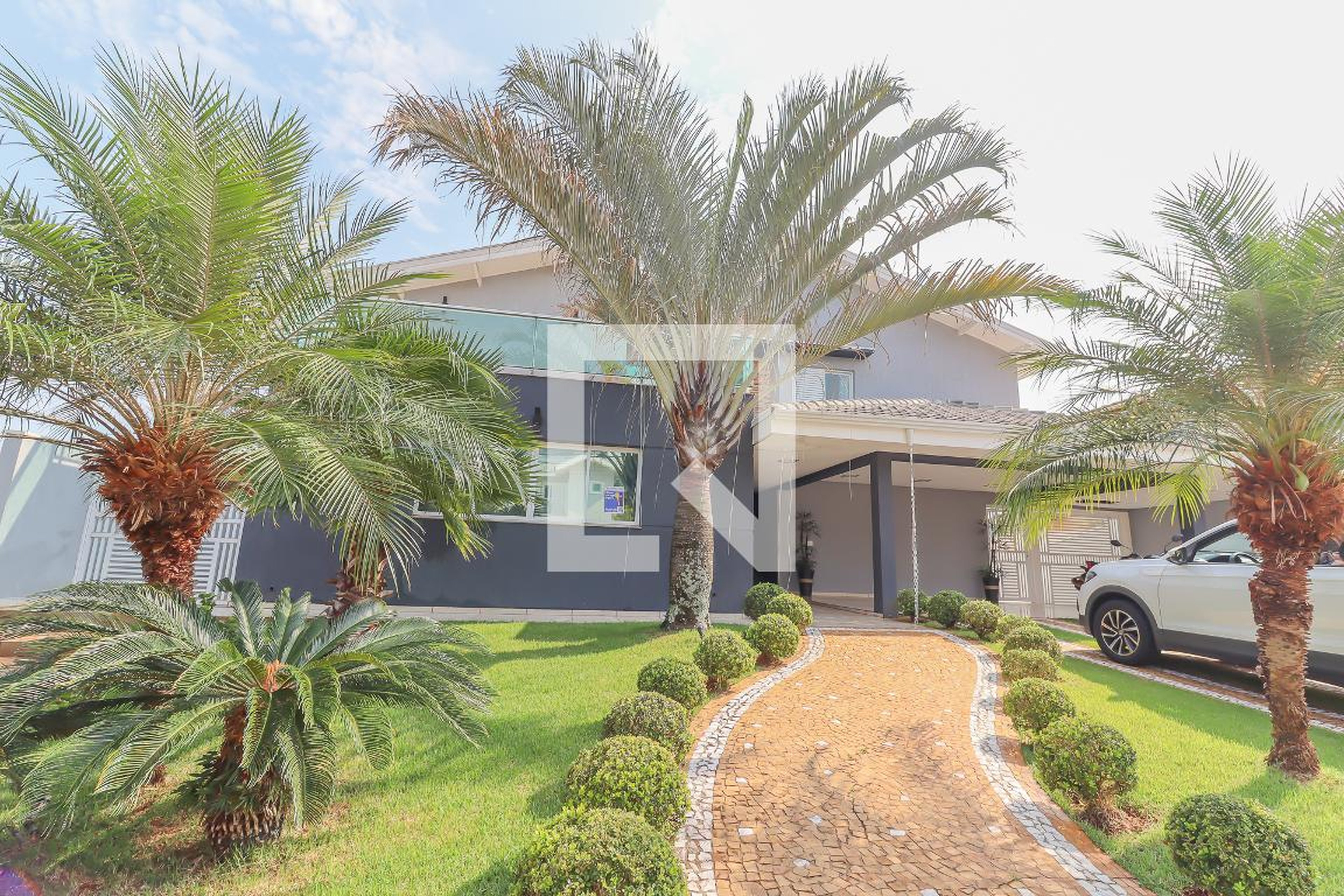 Fachada Condomínio em Alameda Terra Azul, 303