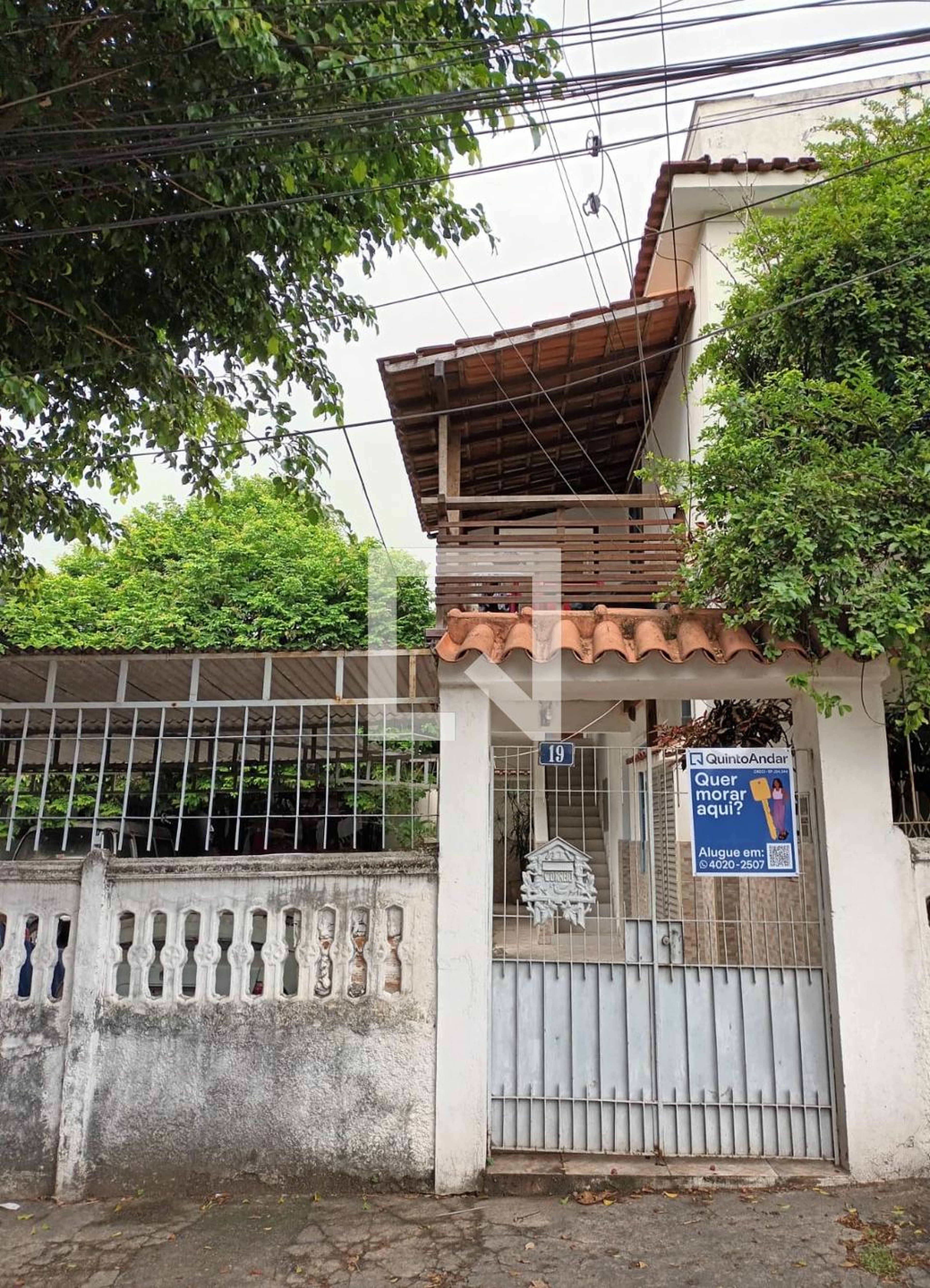 Fachada Condomínio em Rua Caldas Barbosa, 19
