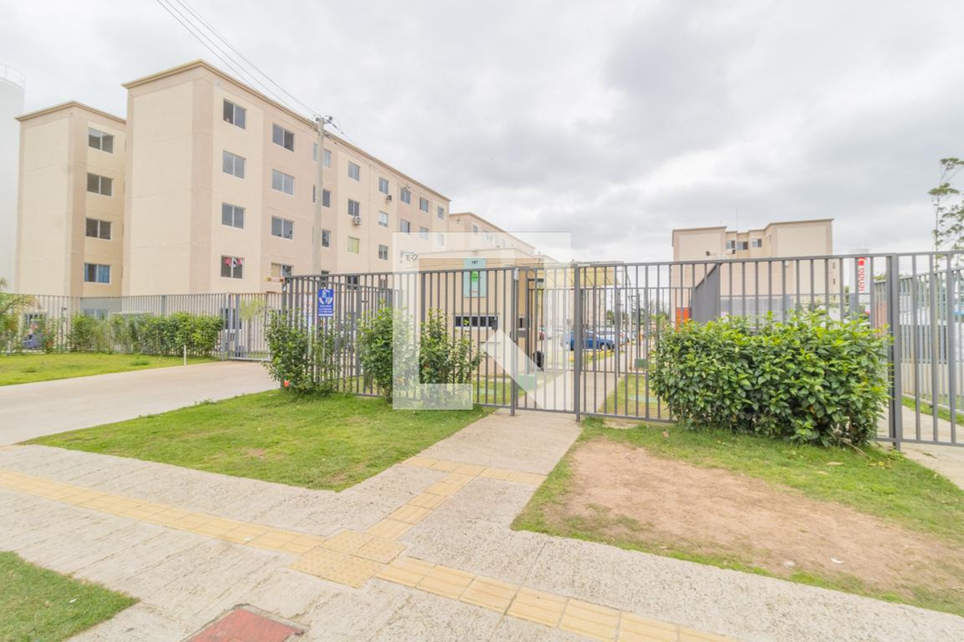 Fachada do condomínio Residencial Reserva dos Eucaliptos L