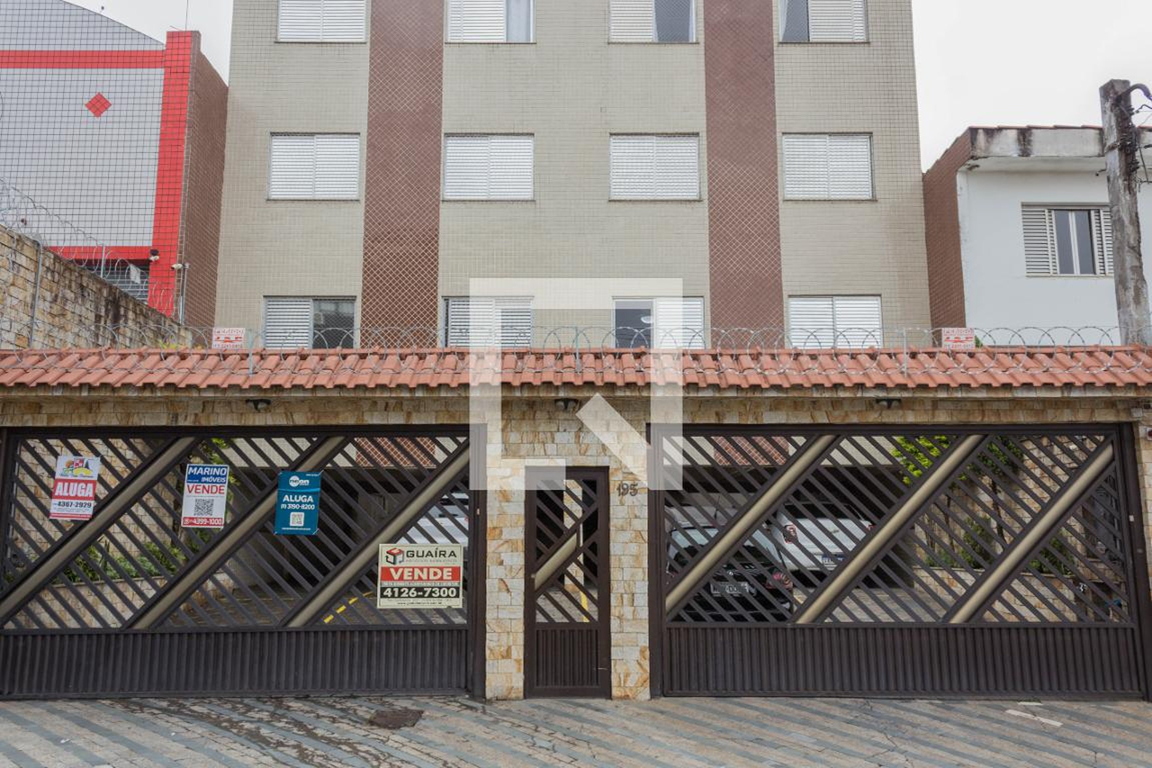 Fachada Condomínio em Avenida Padre Anchieta, 195