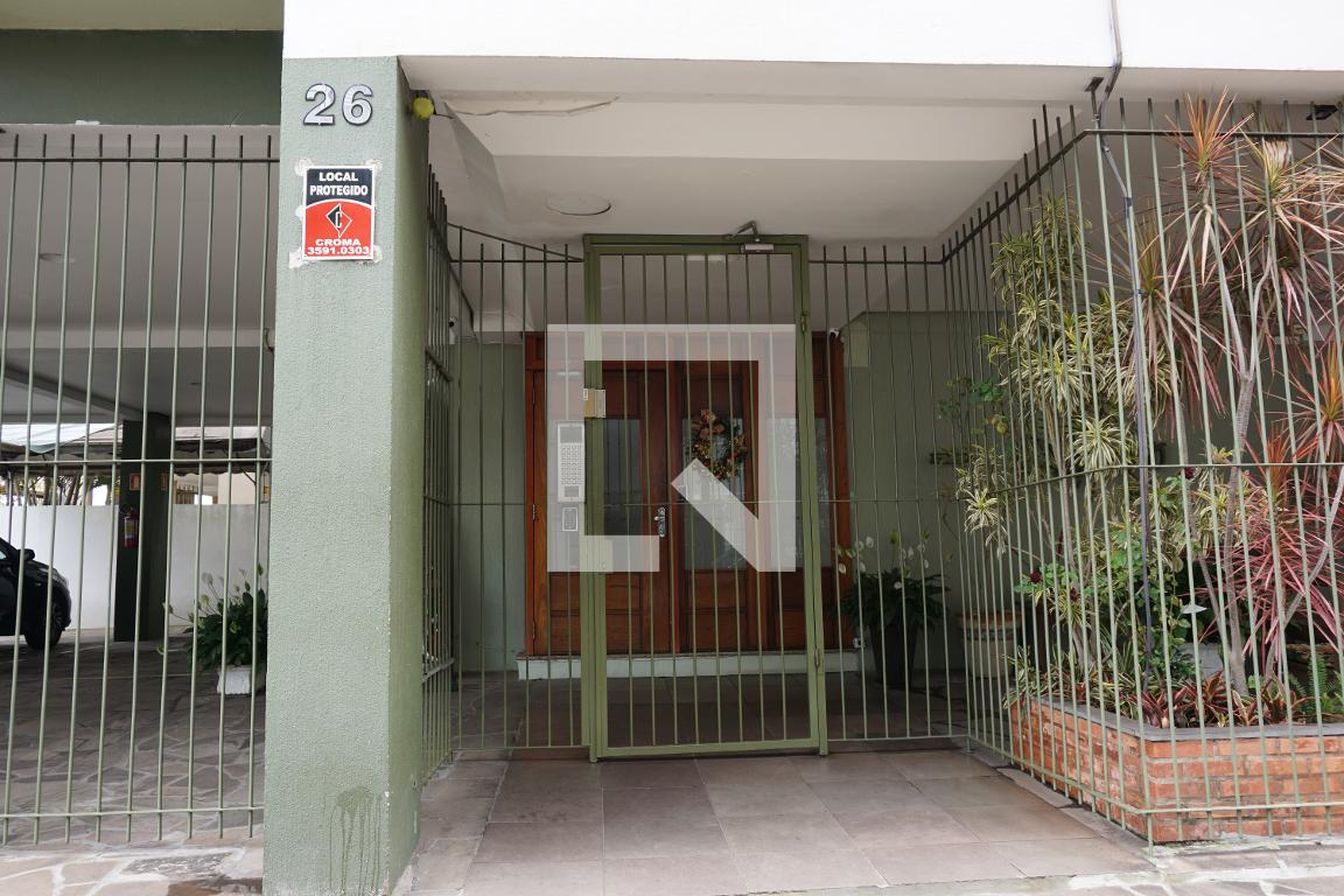 Fachada do prédio Edifício Spazio