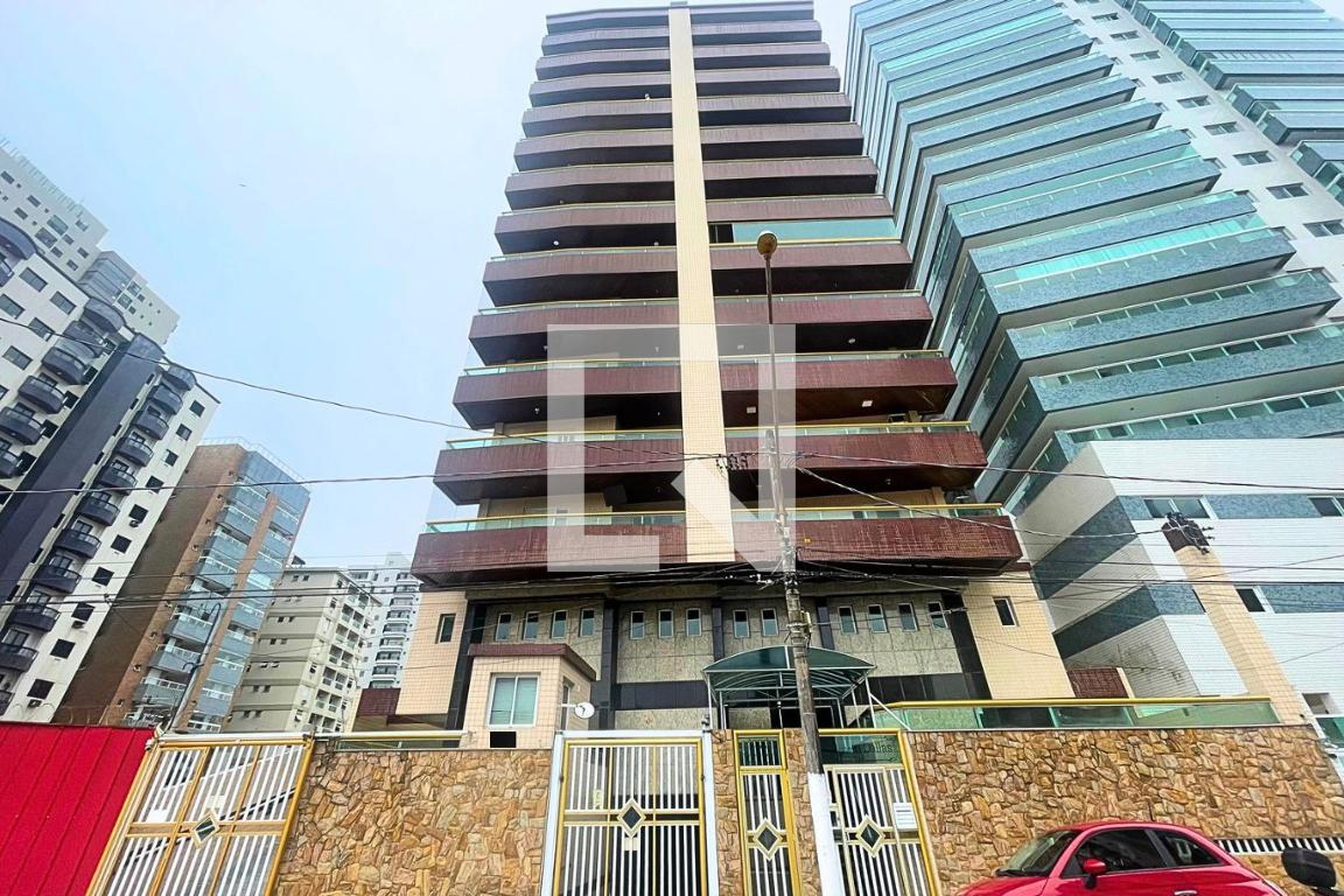 Fachada Condomínio em Alameda das Américas, 178