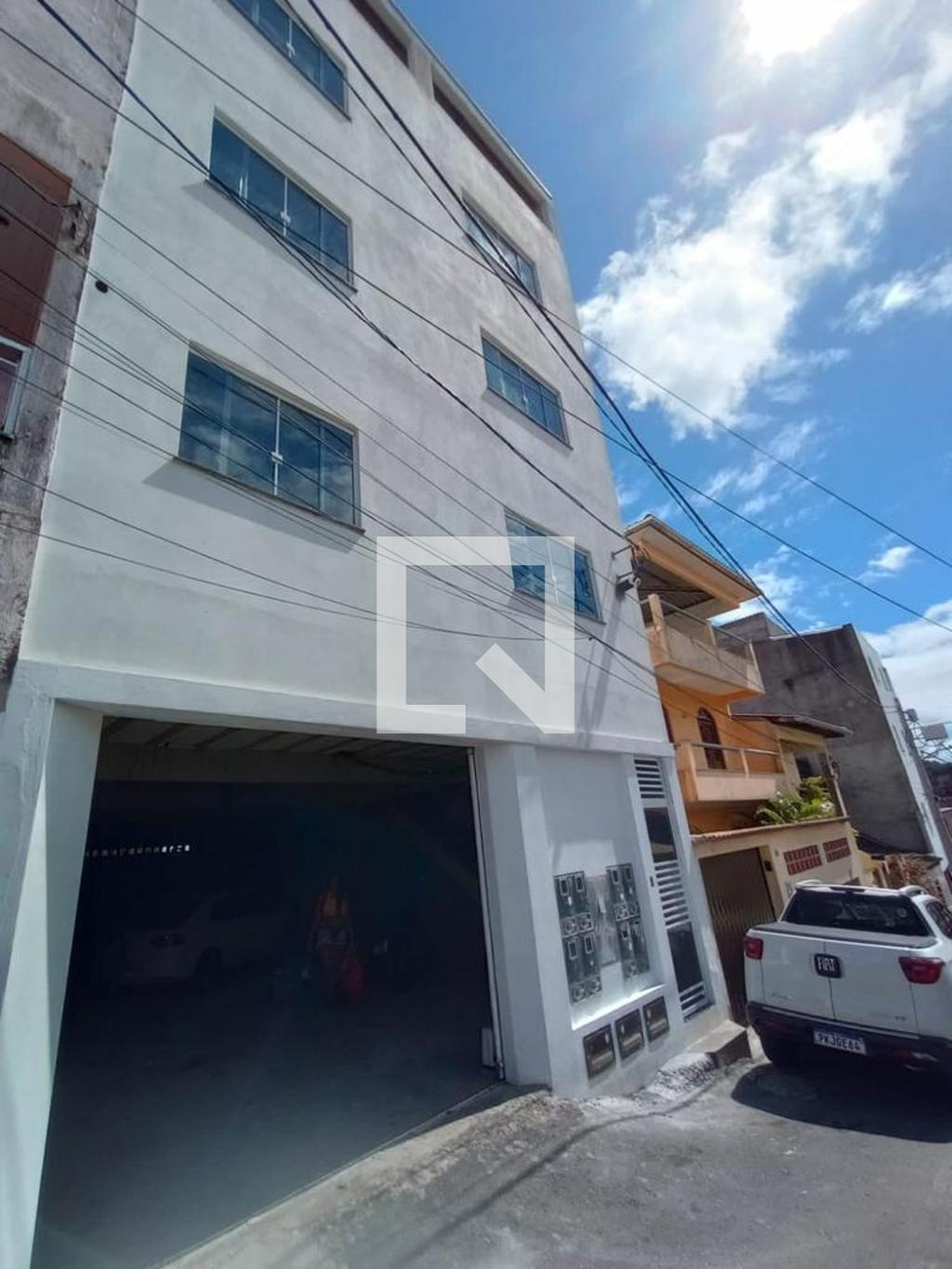 Fachada Condomínio em Rua Novo Milênio, 12