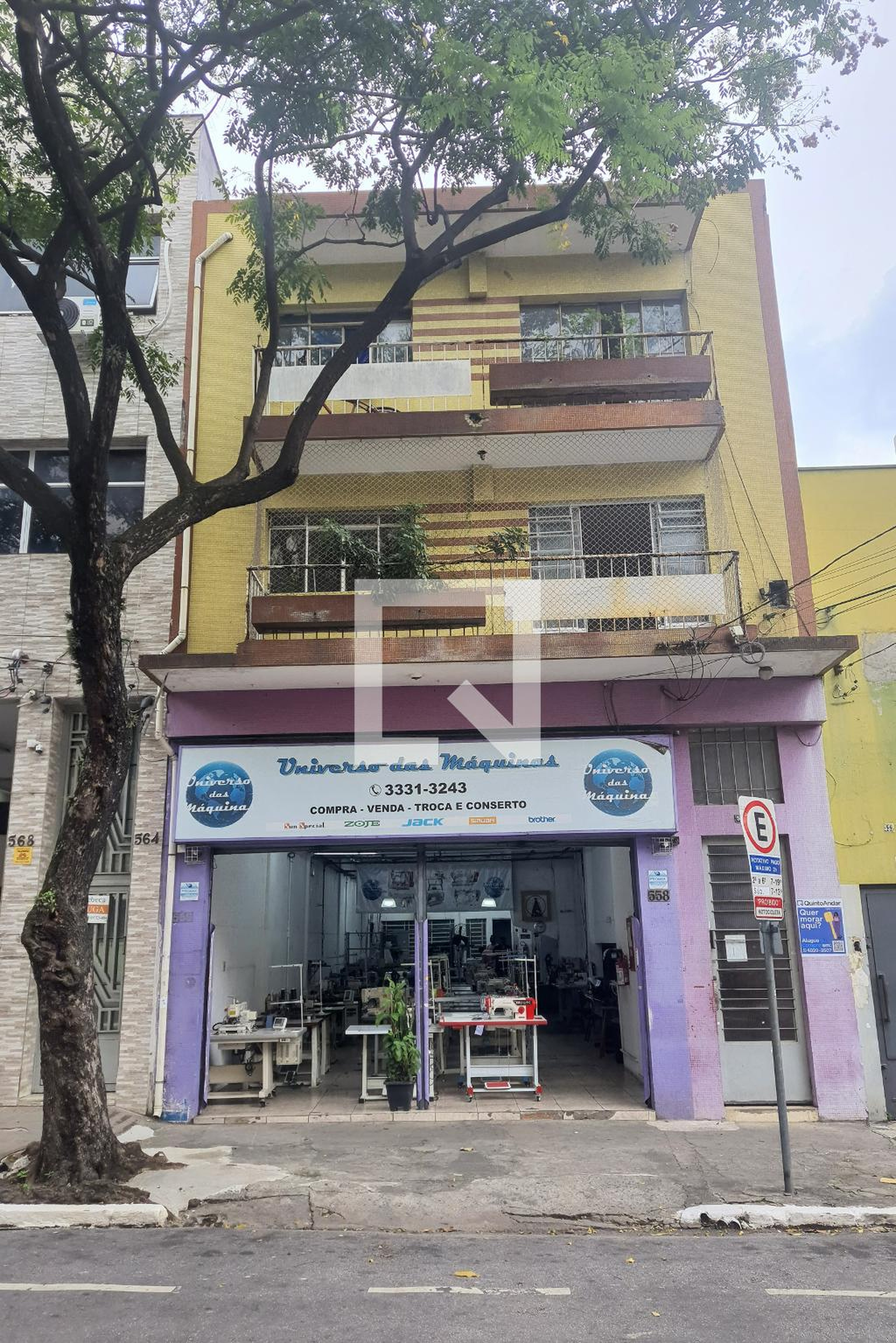 Fachada Condomínio em Rua Mamoré, 554