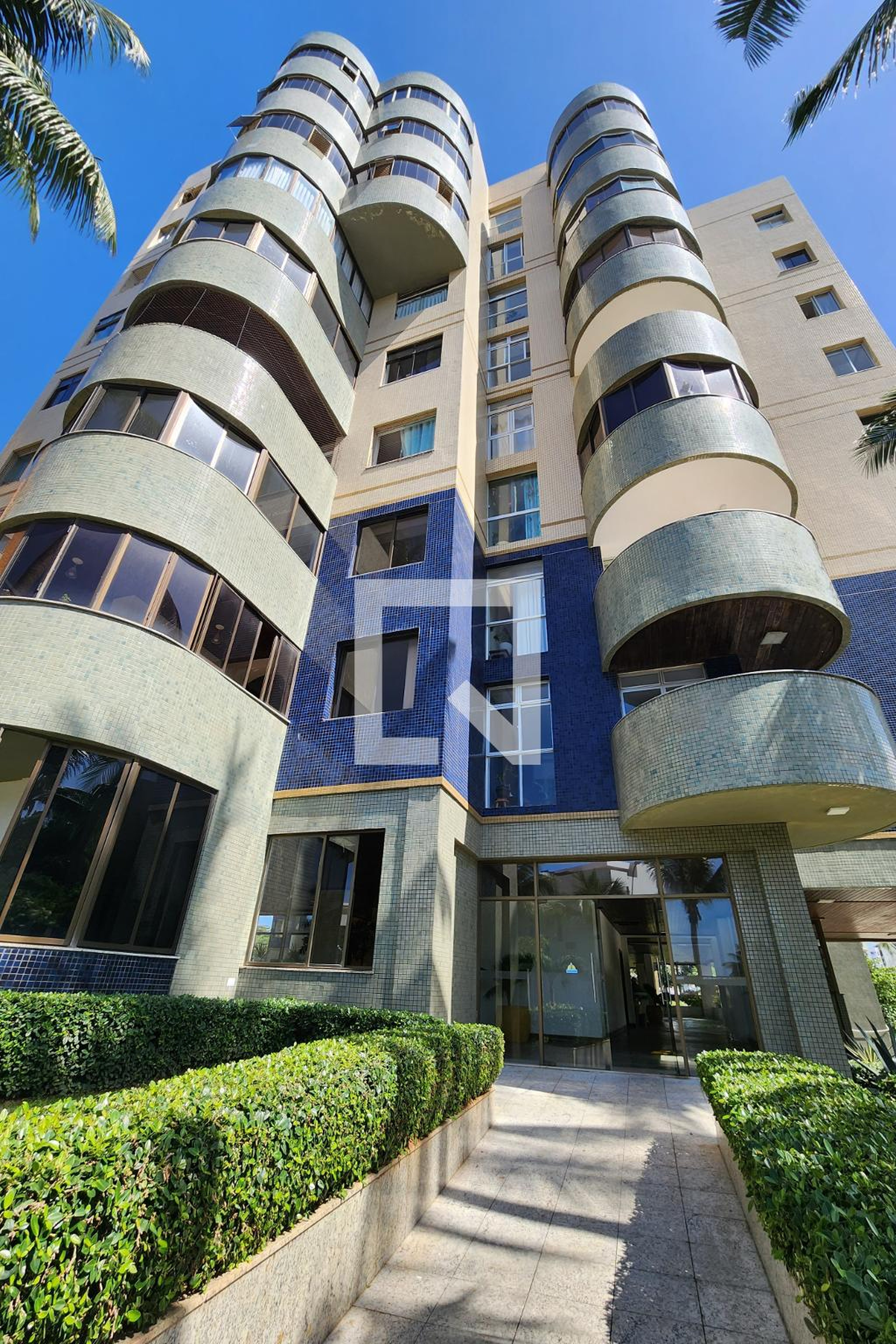 Fachada do Condomínio Condomínio Mirante do Atlântico