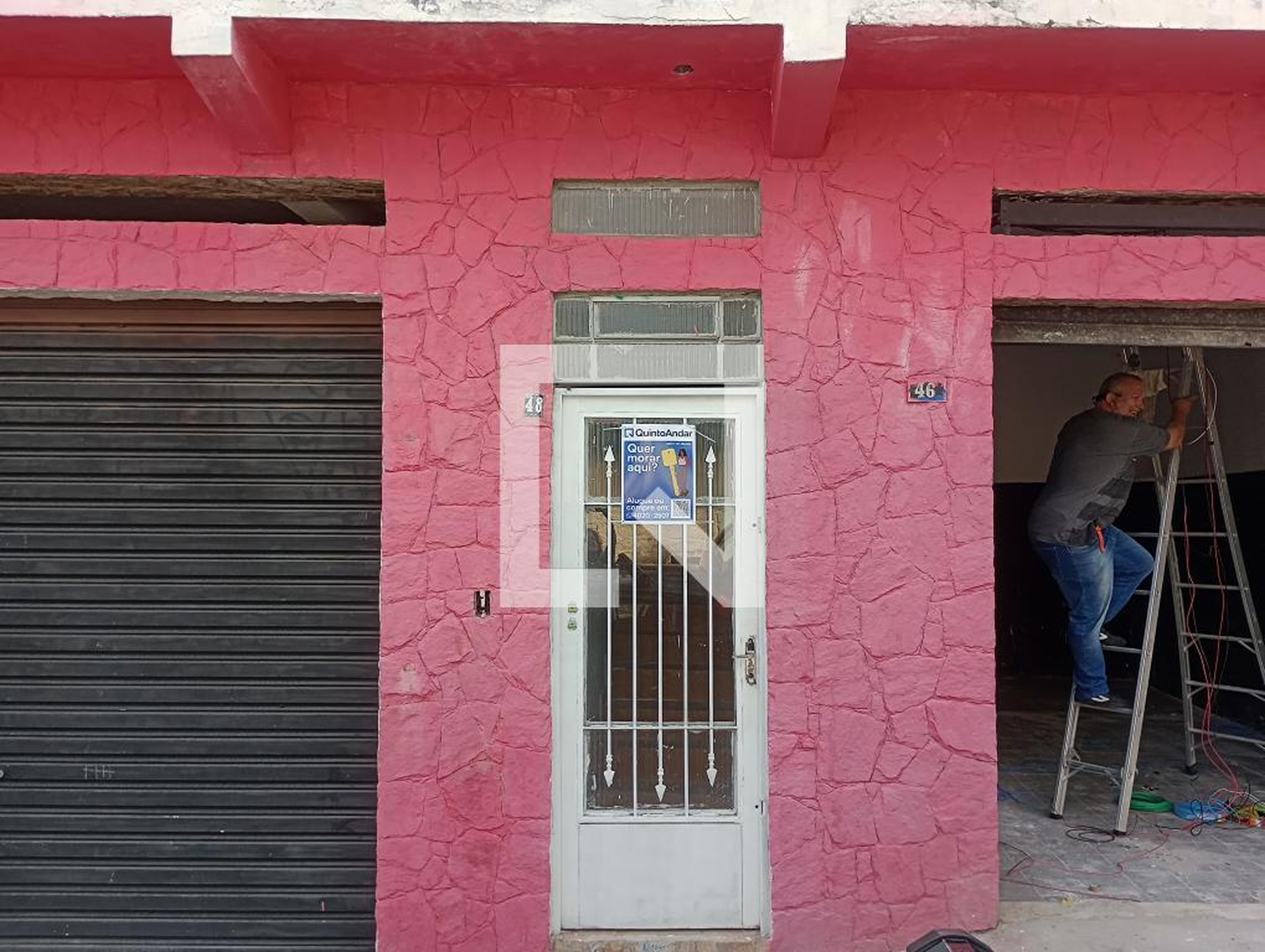 Fachada Condomínio em Rua Marechal Silva Fonseca, 46