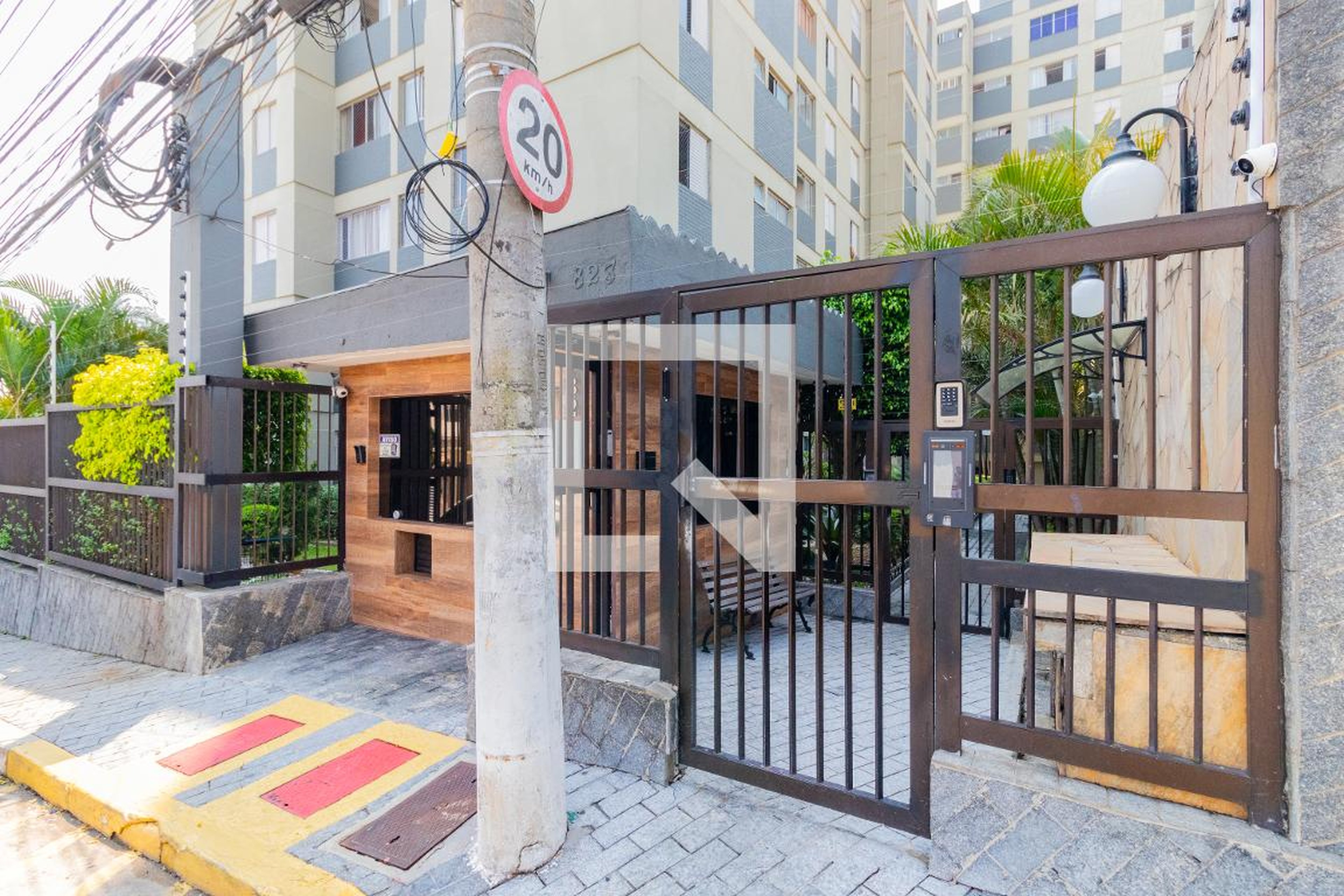 Fachada do Condomínio Residencial Ouro Preto