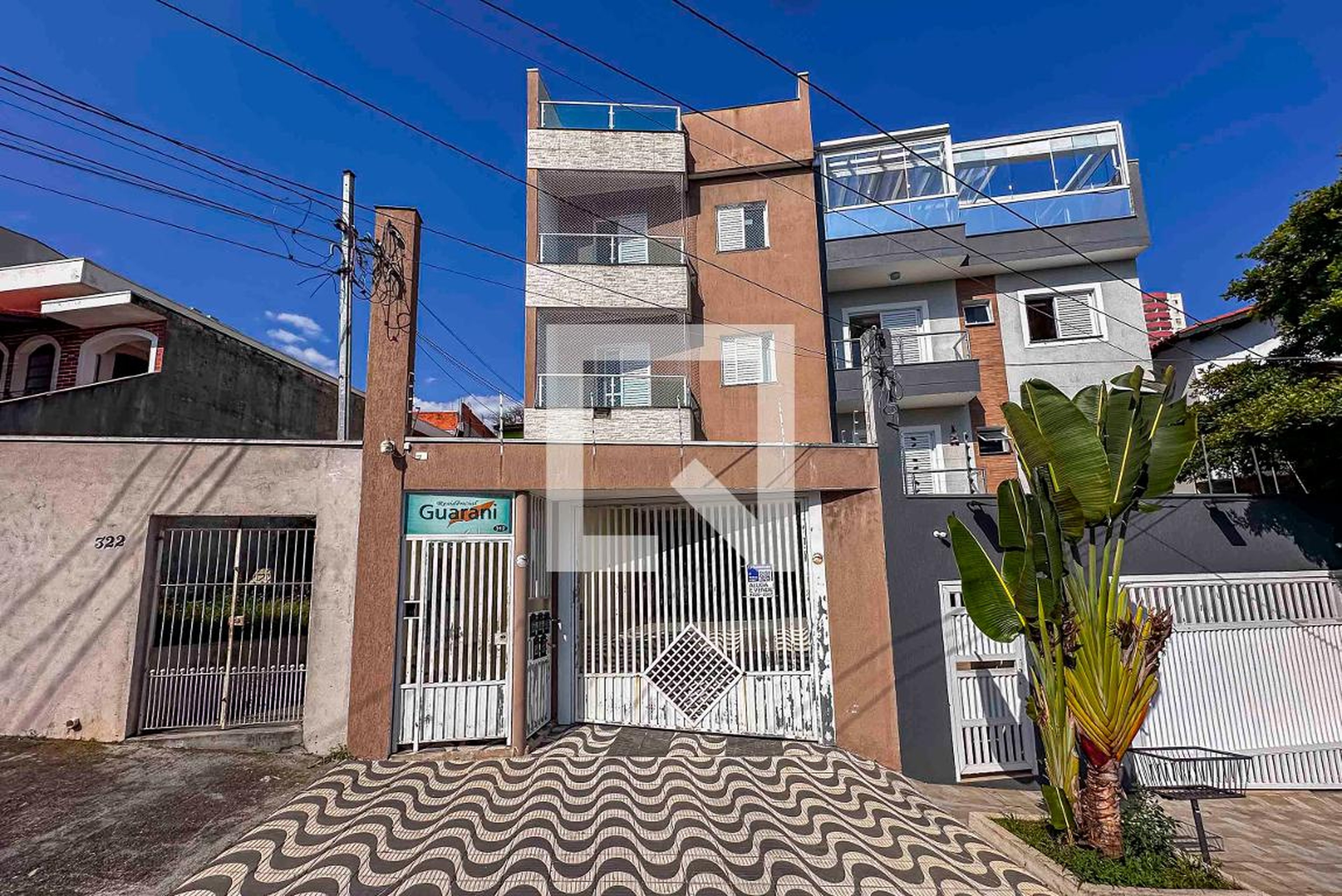 Fachada Condomínio em Rua Guarani, 312