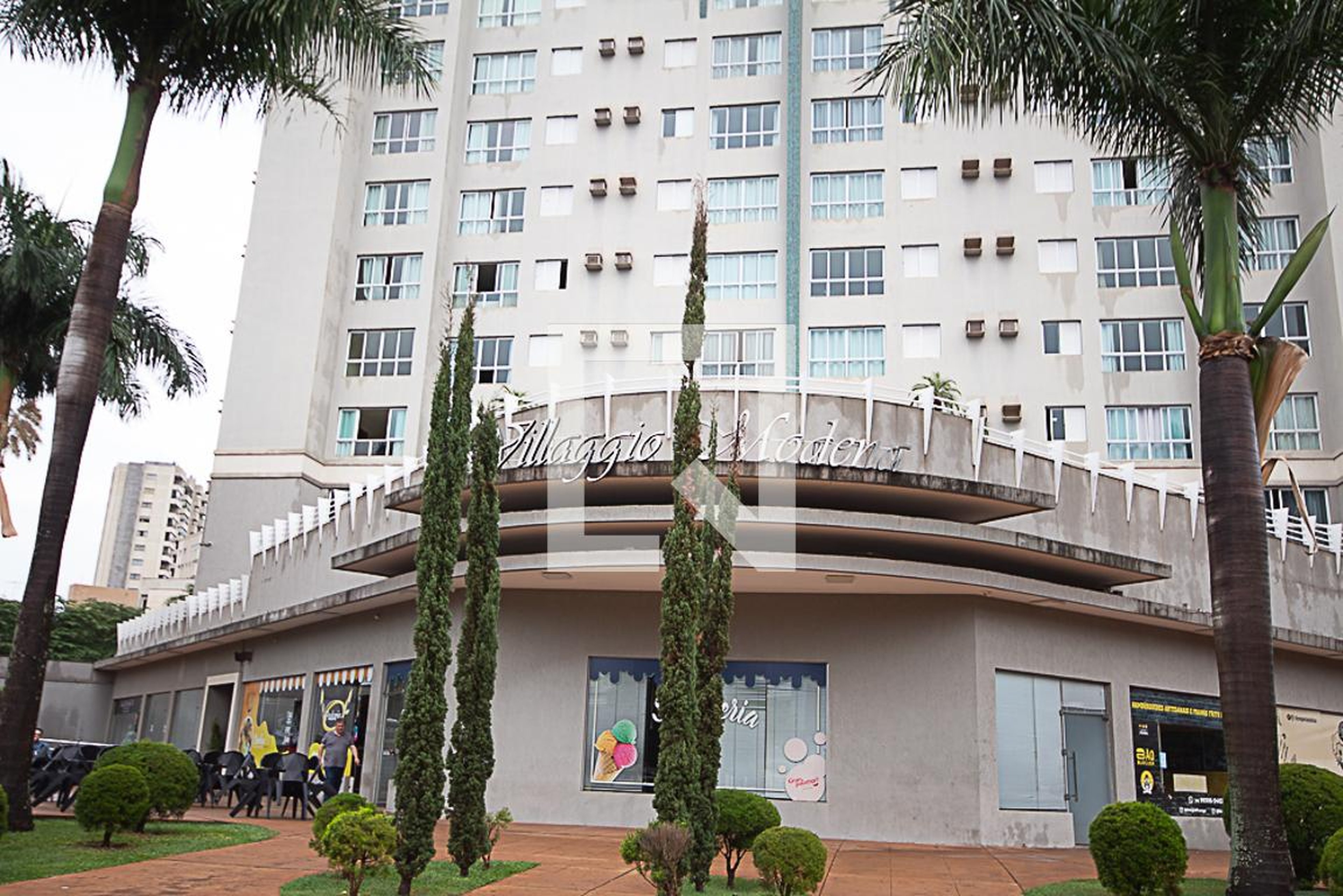 Fachada do condomínio Condomínio Villagio Modena