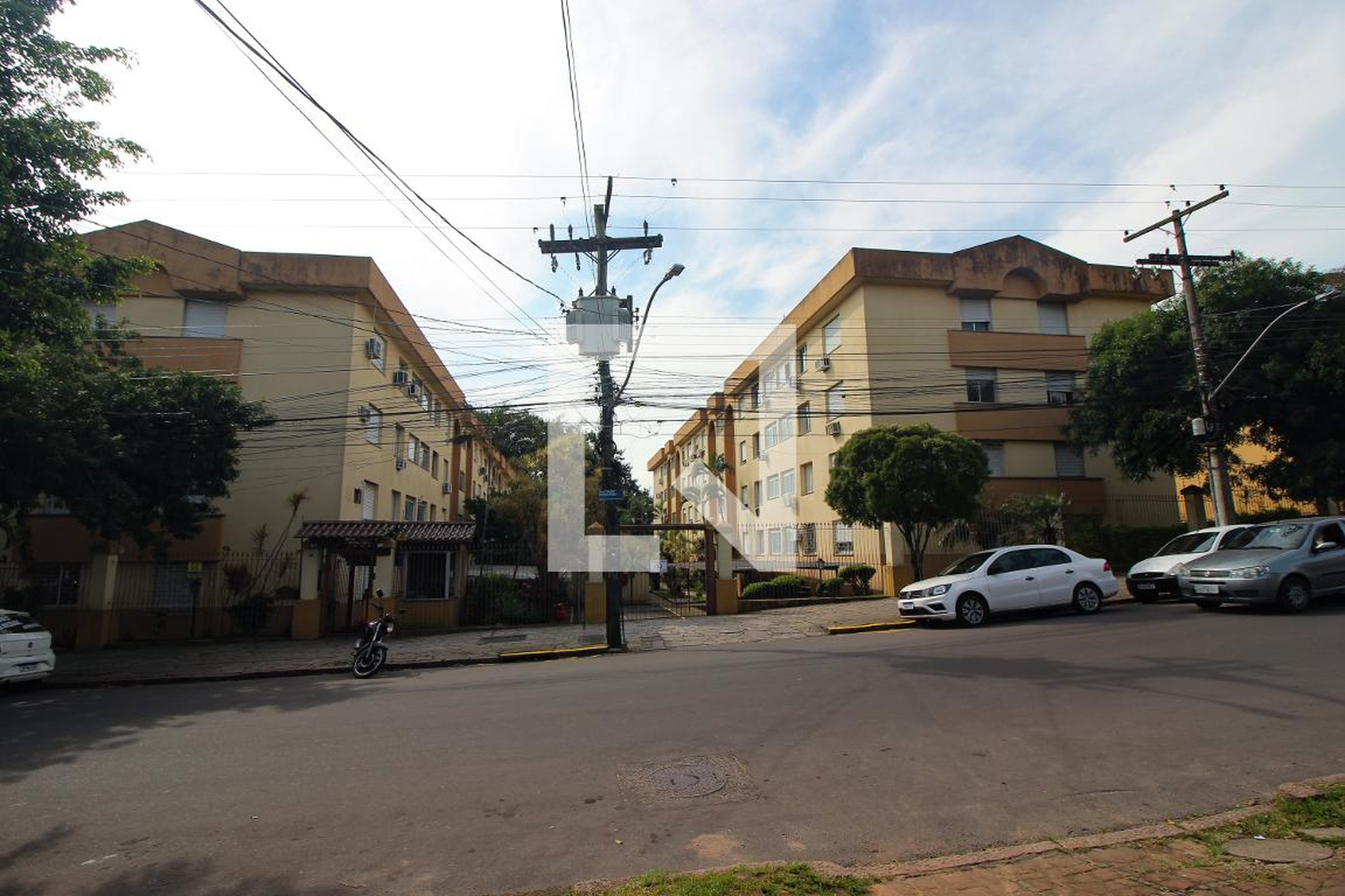 Fachada do condomínio Condomínio Spazio