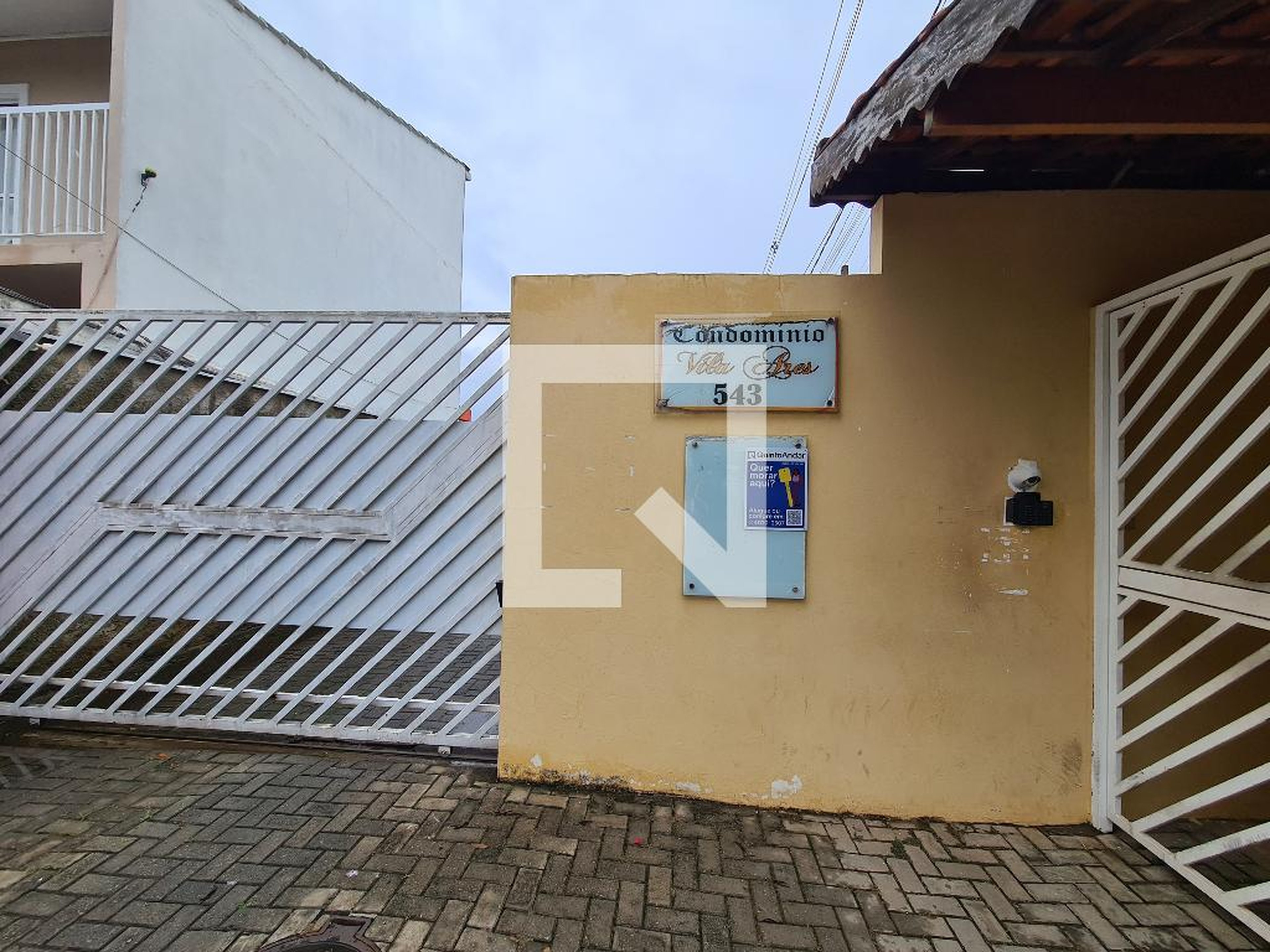 fachada do Condominio Condomínio Vila Arens