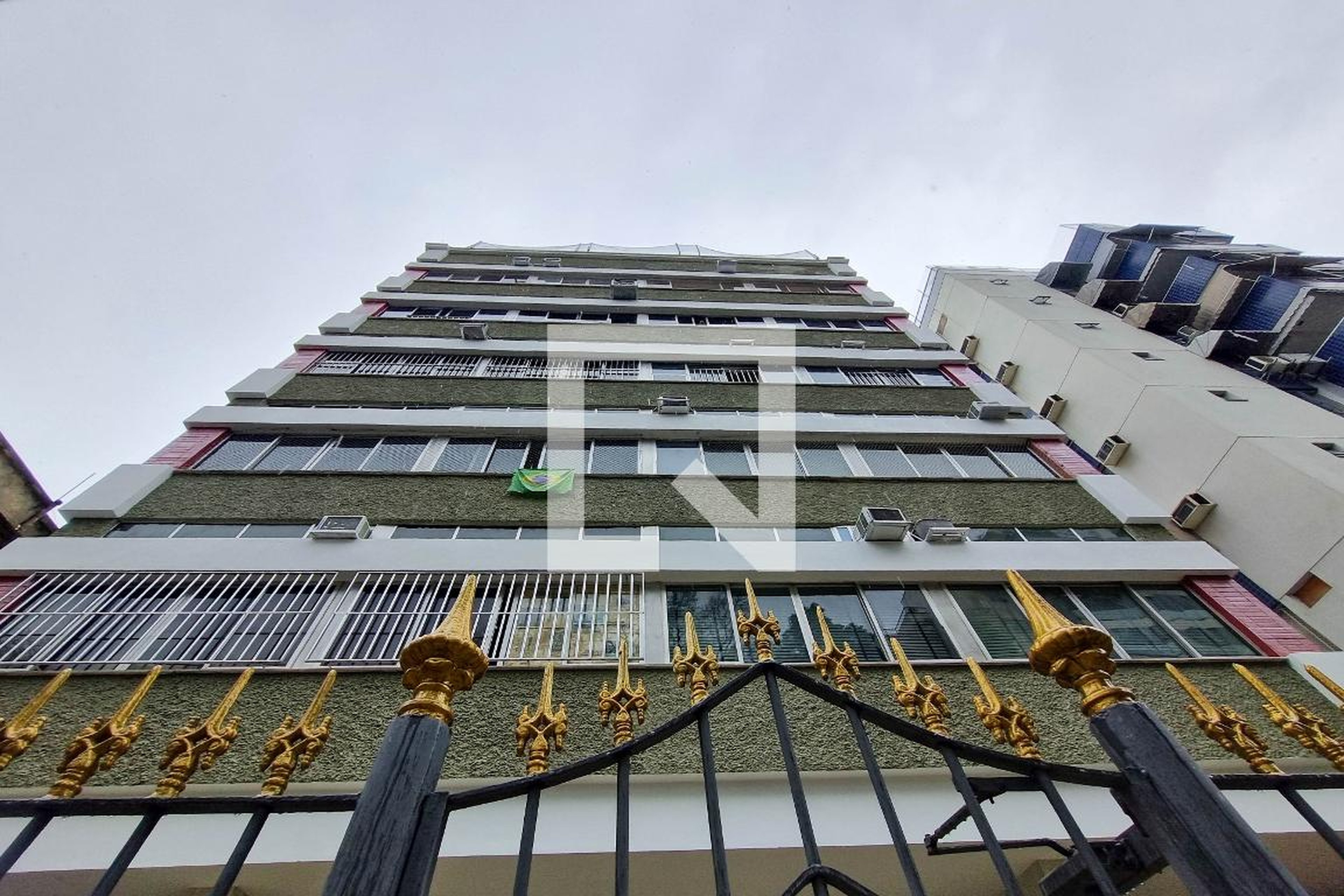 Fachada Condomínio em Rua Afonso Pena, 116