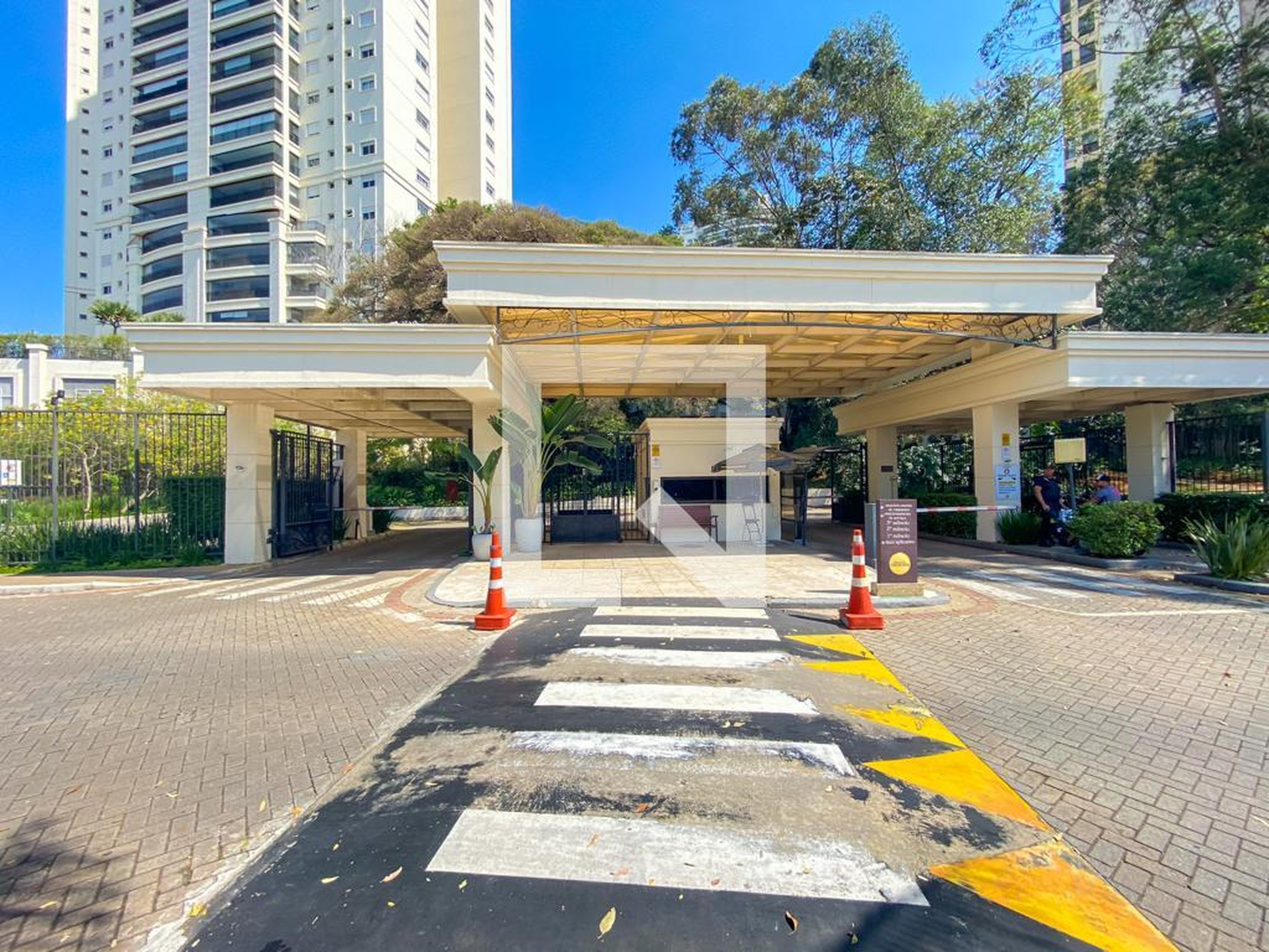 Fachada do Condomínio Condomínio Dominio Marajoara