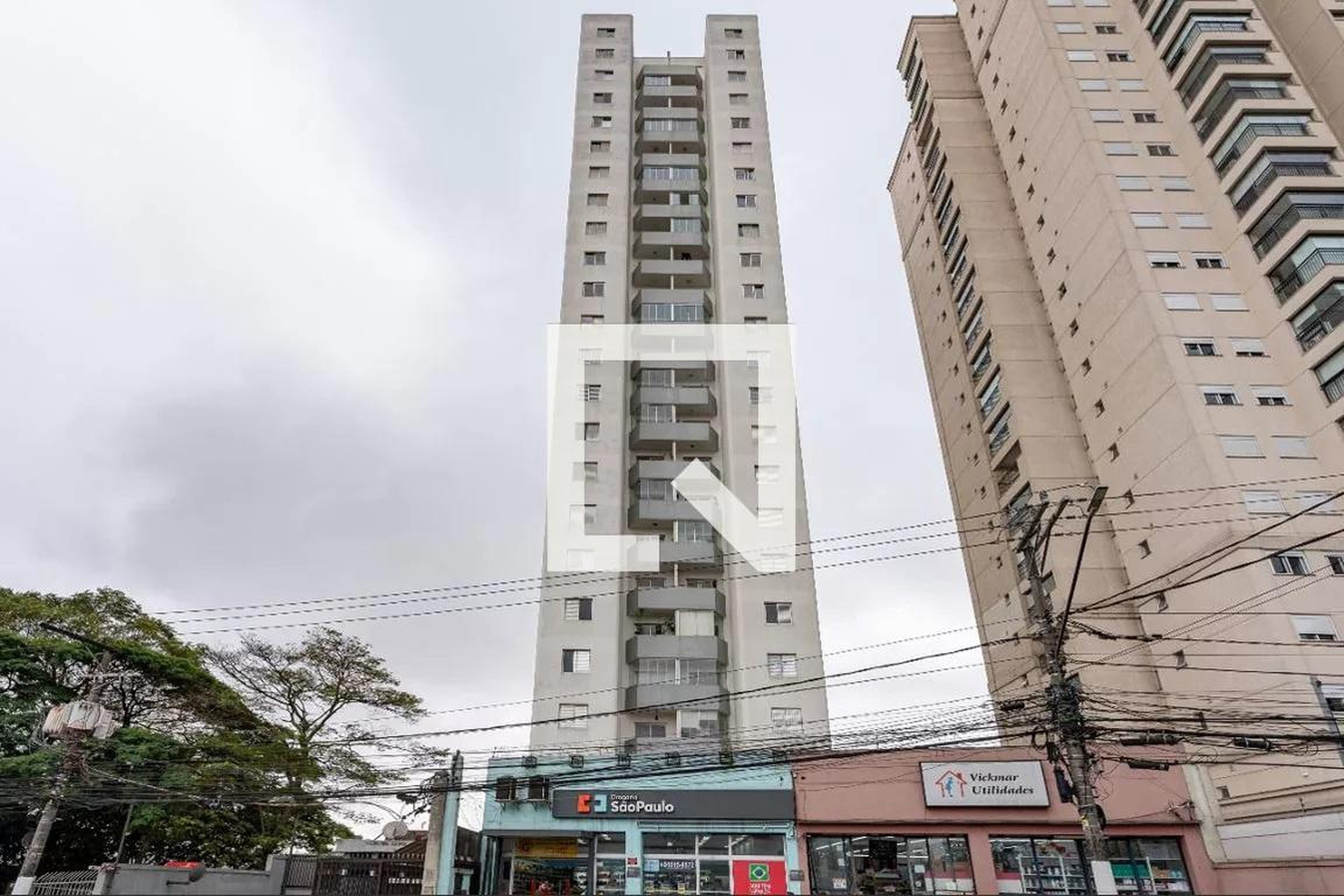 Fachada do Prédio Edifício Santa Catarina