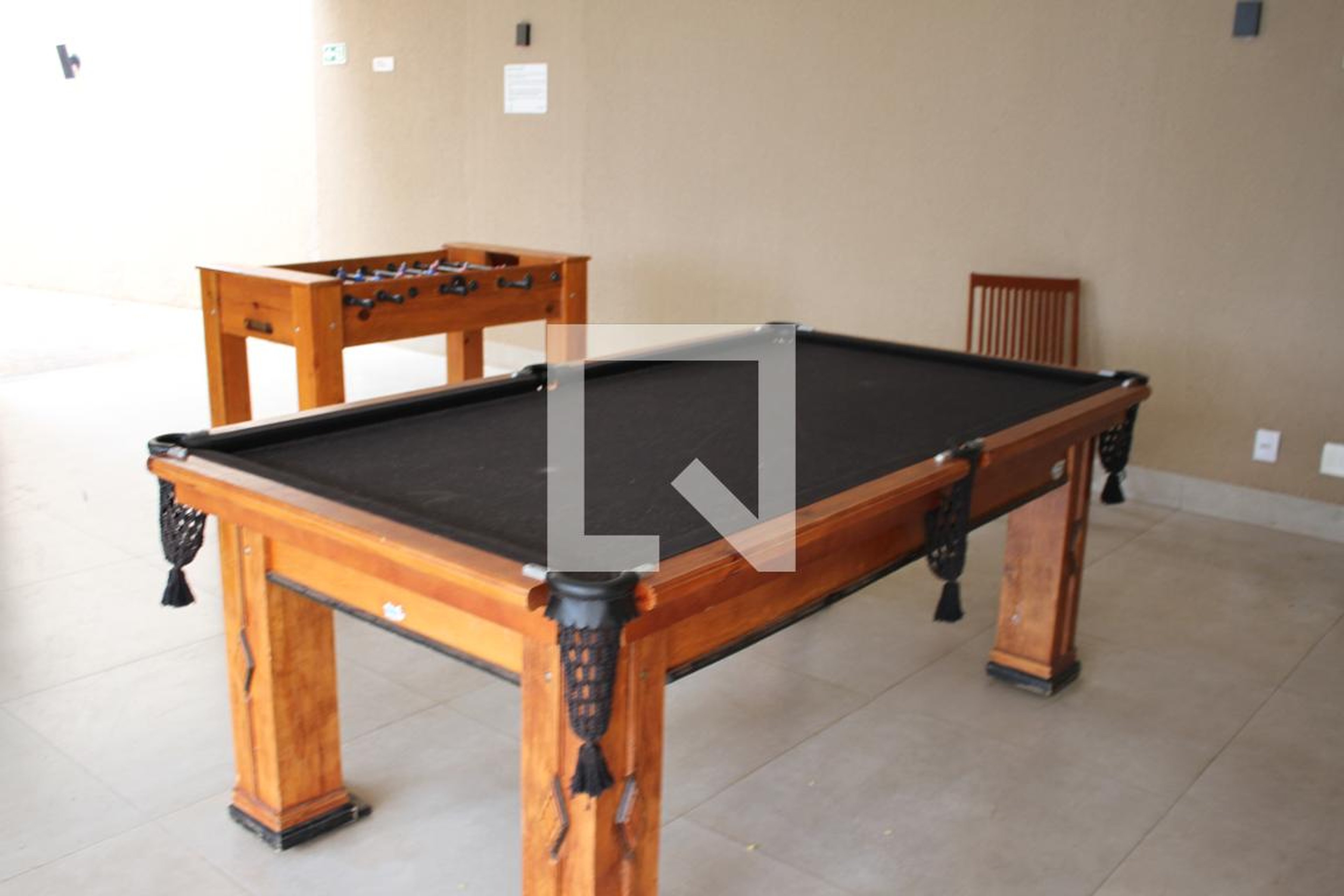 Salão de jogos - CD. Novo Atlântico Ilha Bela