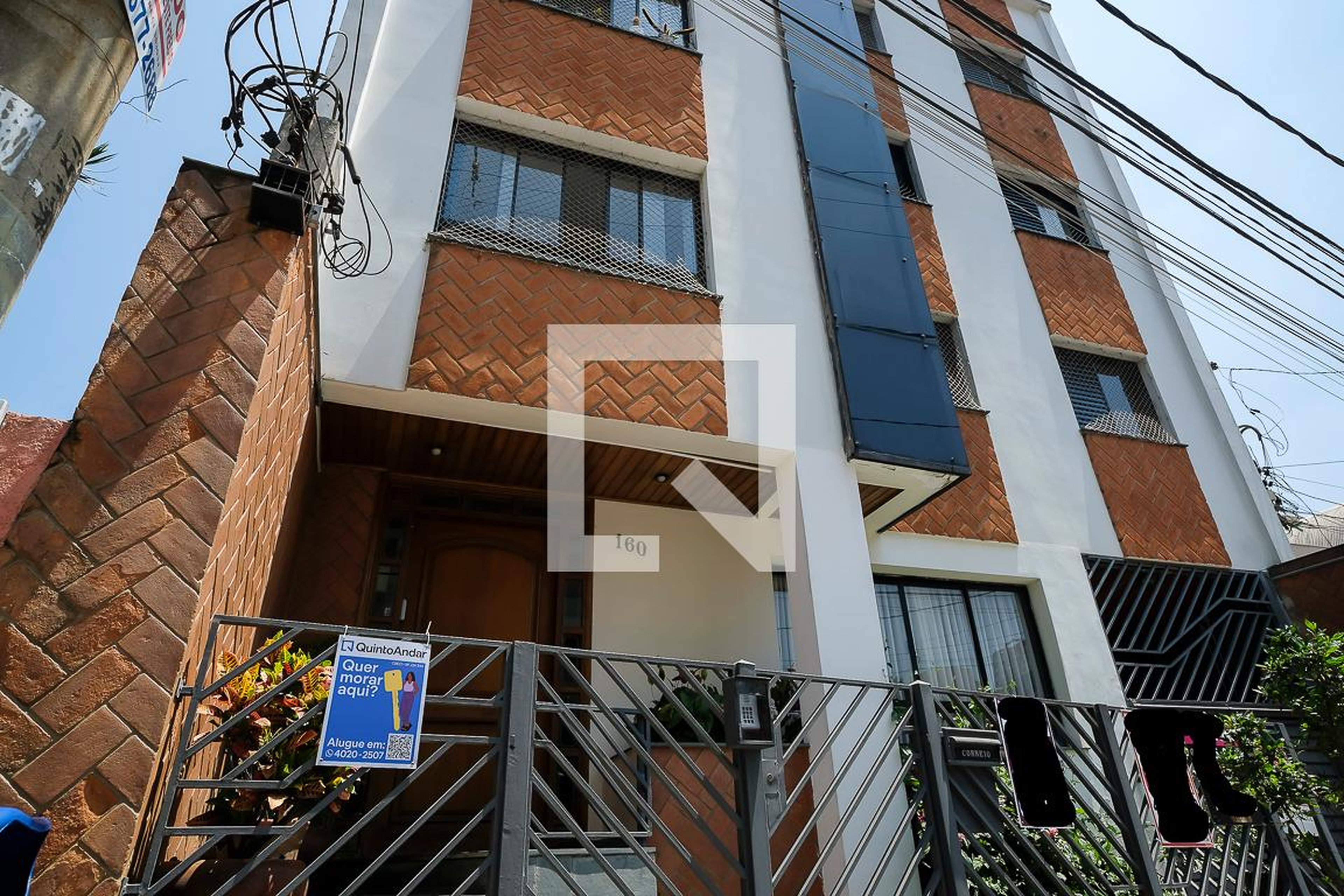 Fachada do Prédio Condomínio em Rua Tupi, 160