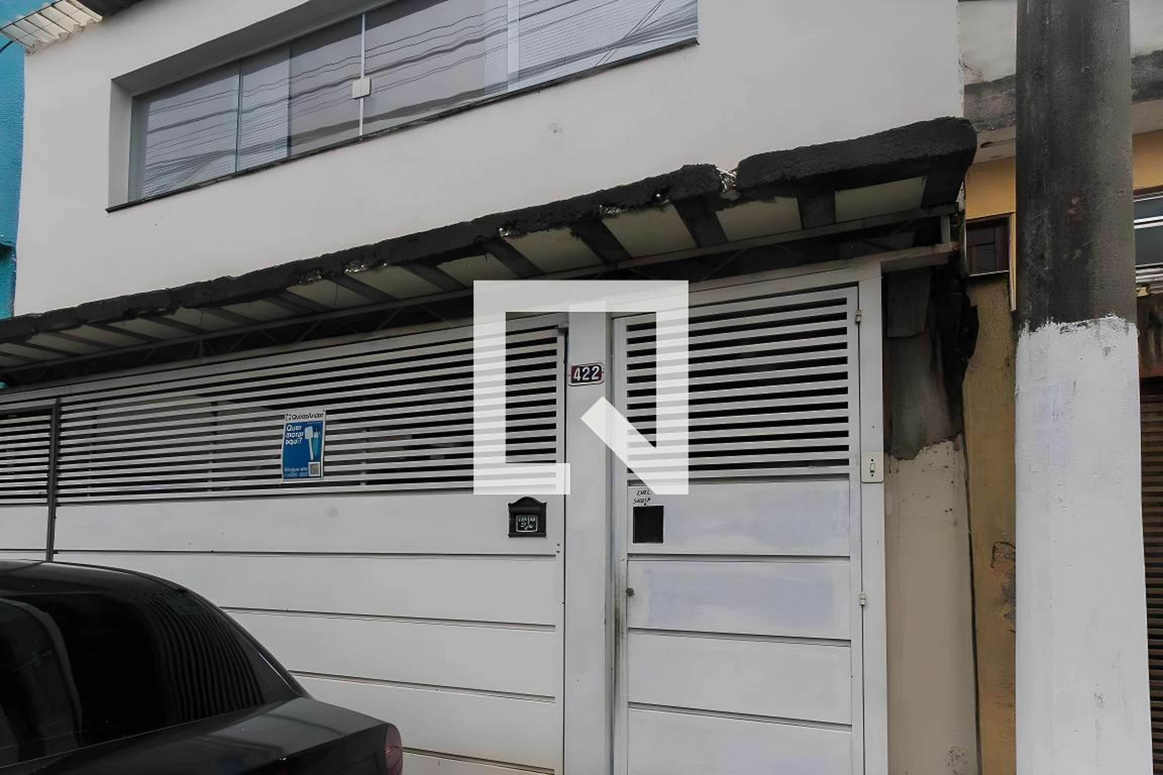 Fachada Condomínio em Rua Doutor Valdemar Lapietra, 422