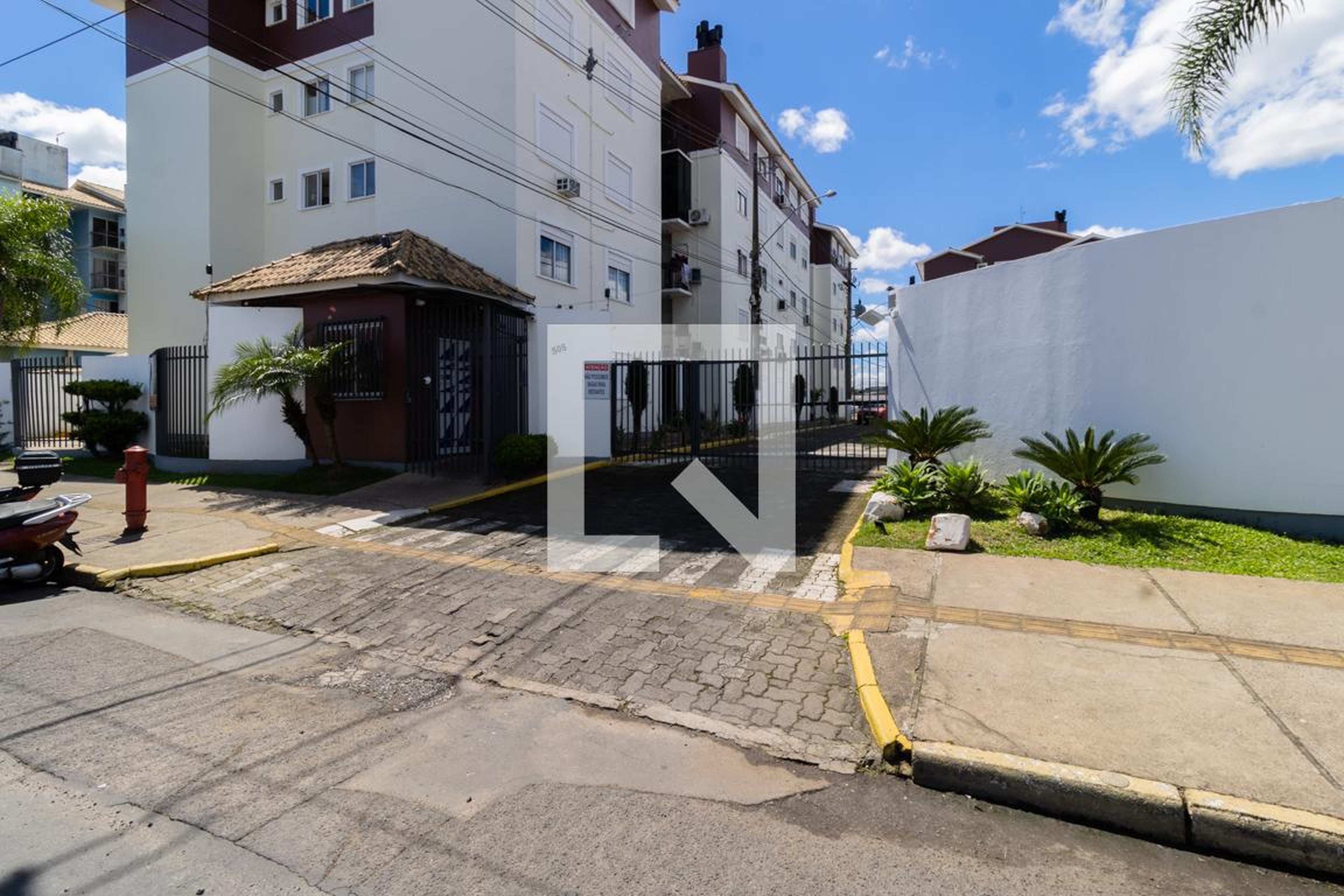 Fachada do condomínio Residencial Sevilha