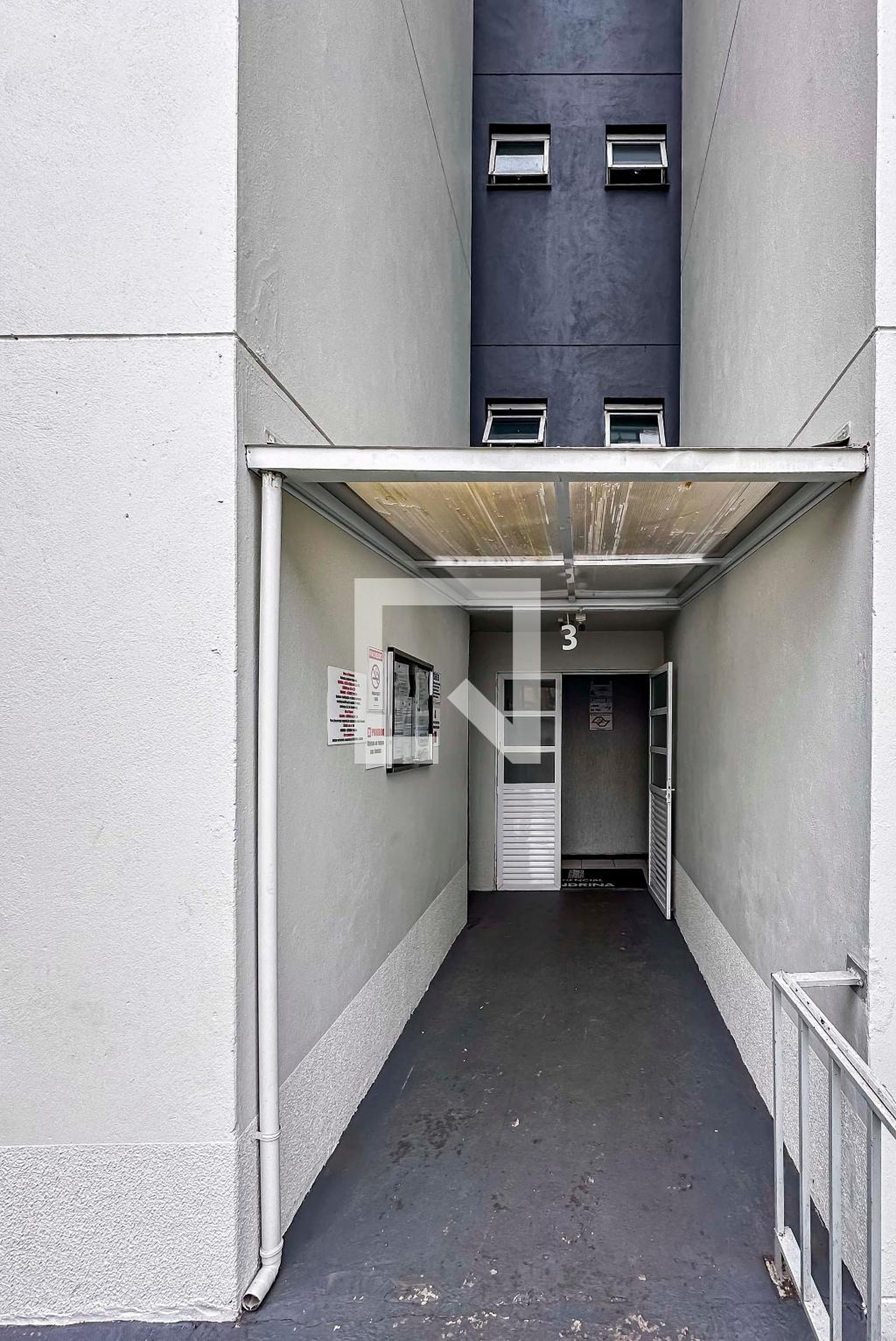 Hall de entrada - Residencial Londrina