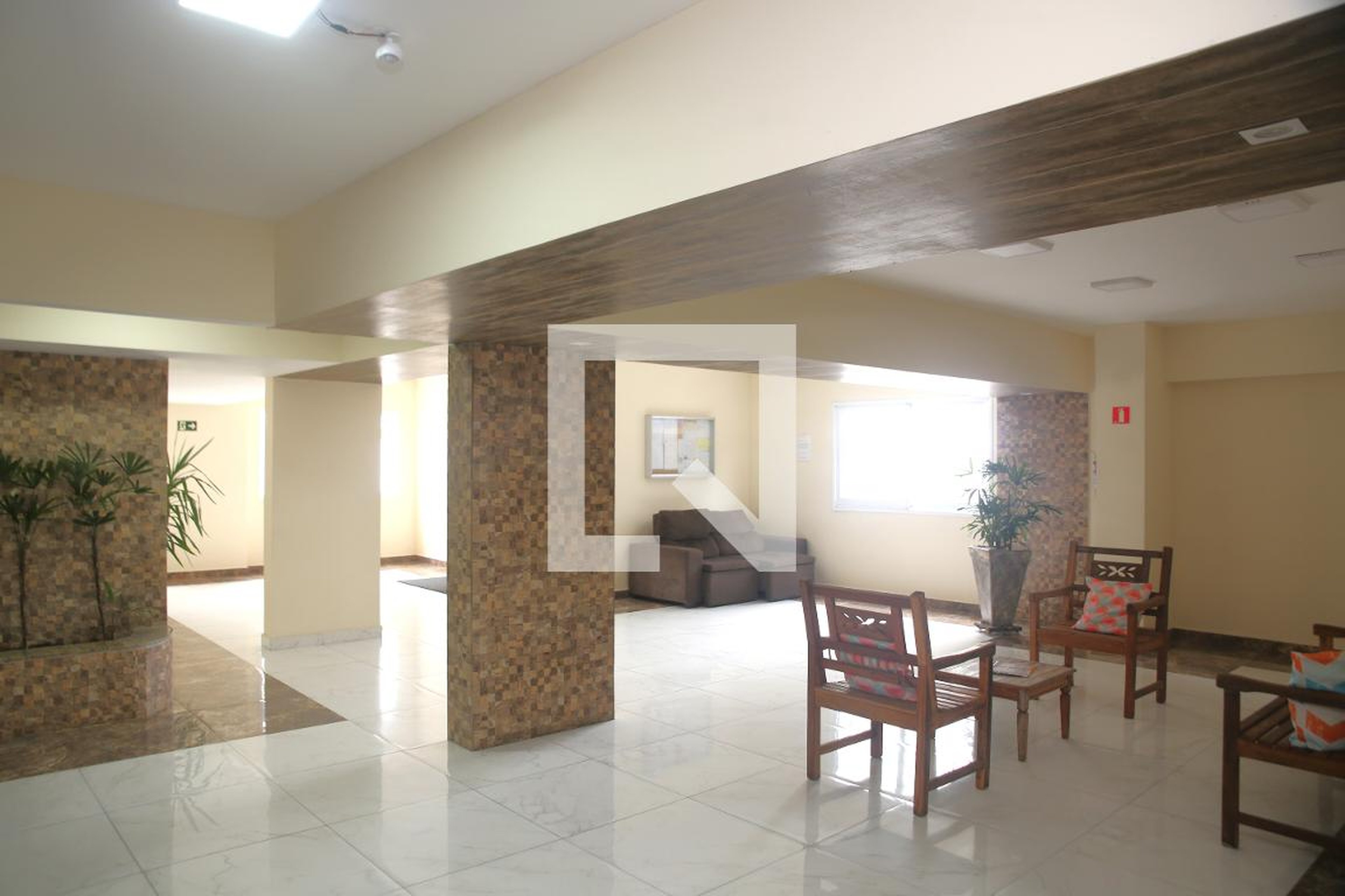 Hall de entrada Condomínio Safira