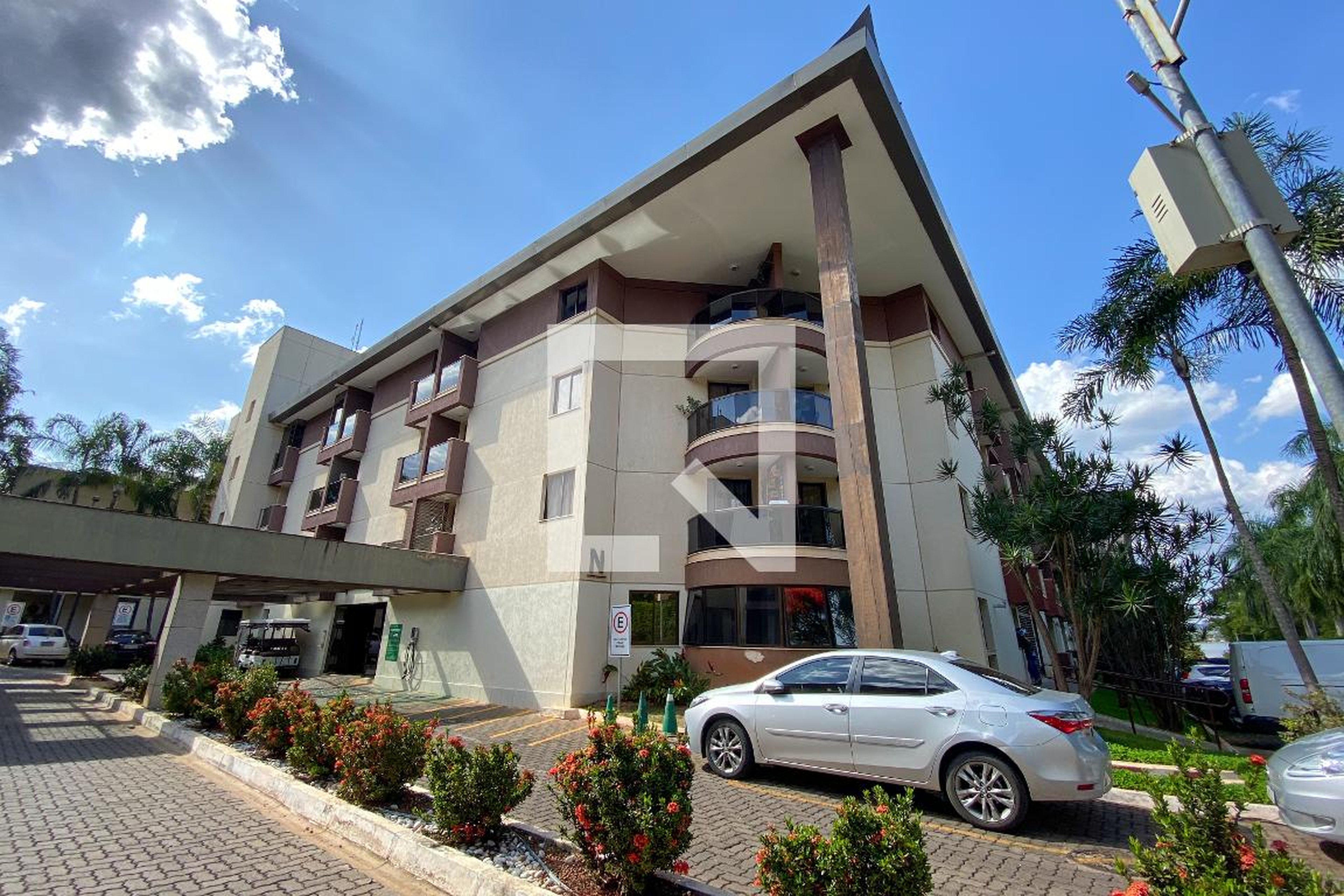 Fachada Condomínio Life Resort