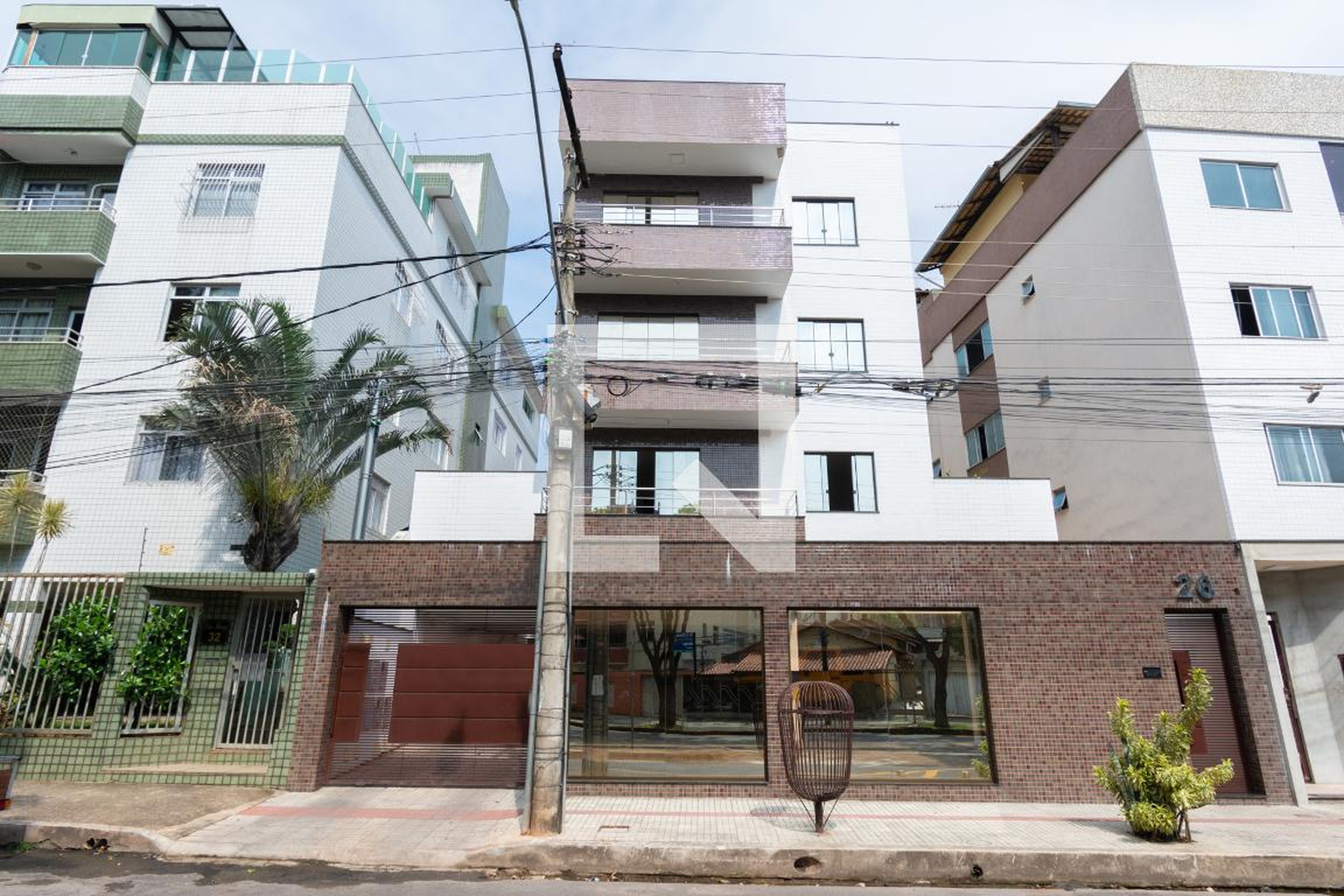 Fachada Condomínio em Rua Moingo, 26