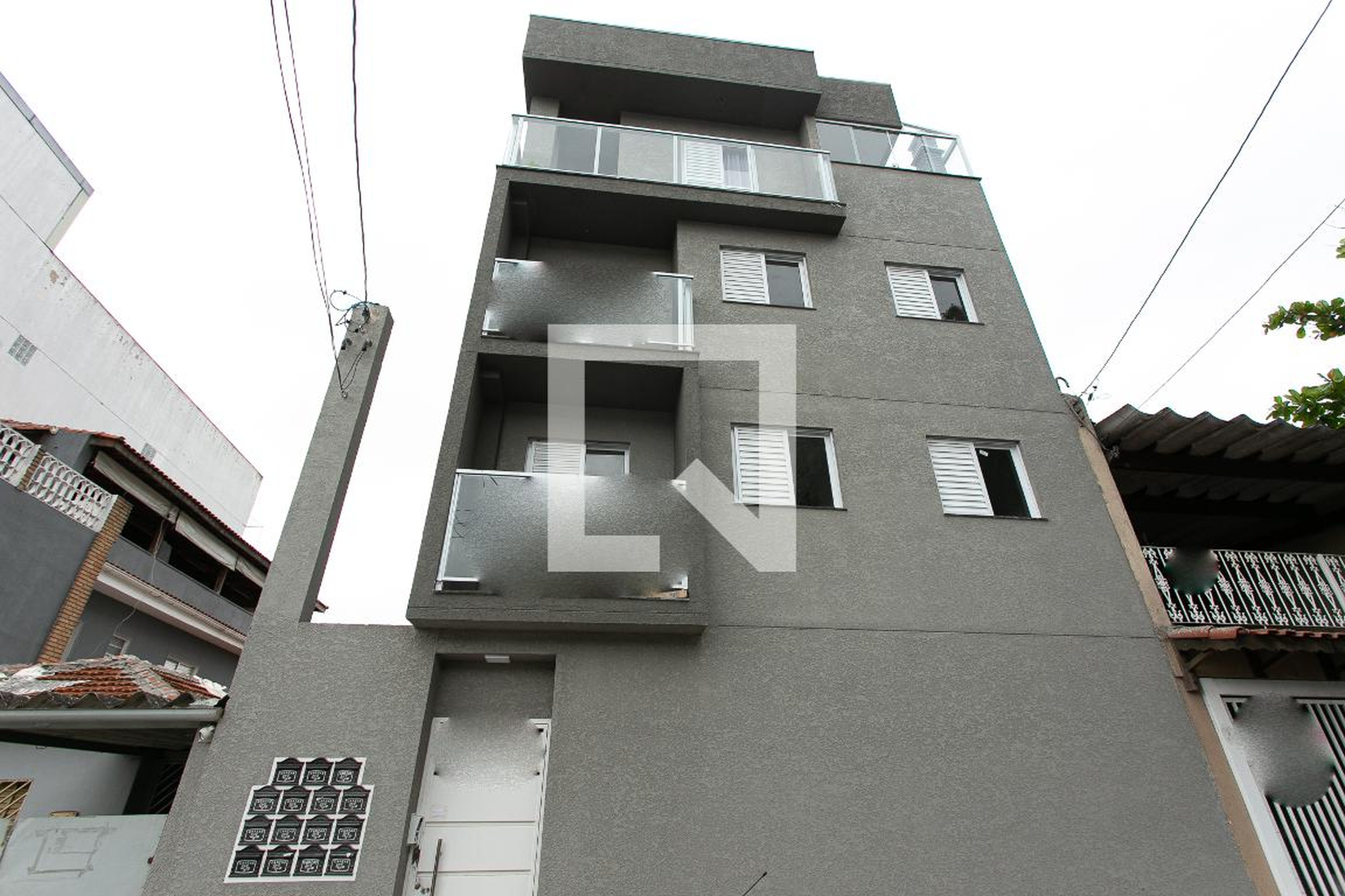 Fachada do Condomínio Residencial Jacaré