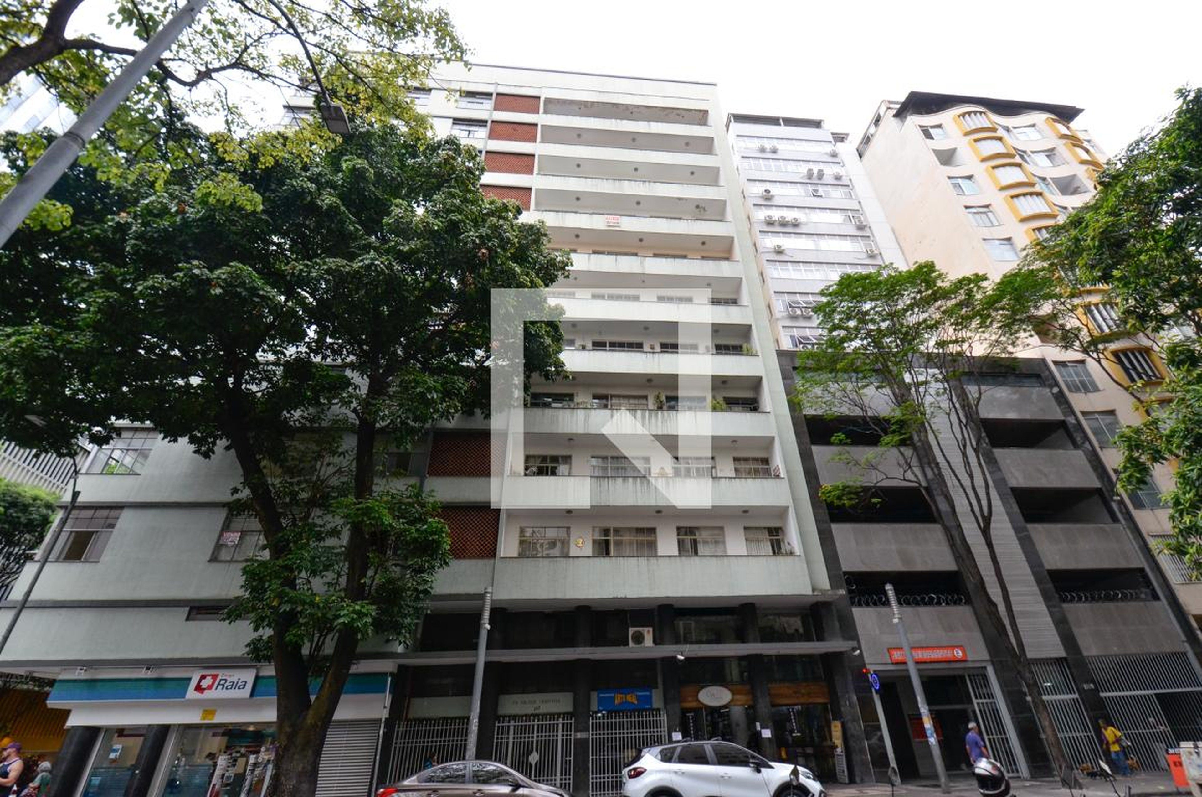 Fachada do predio Edifício Palácio Tiradentes