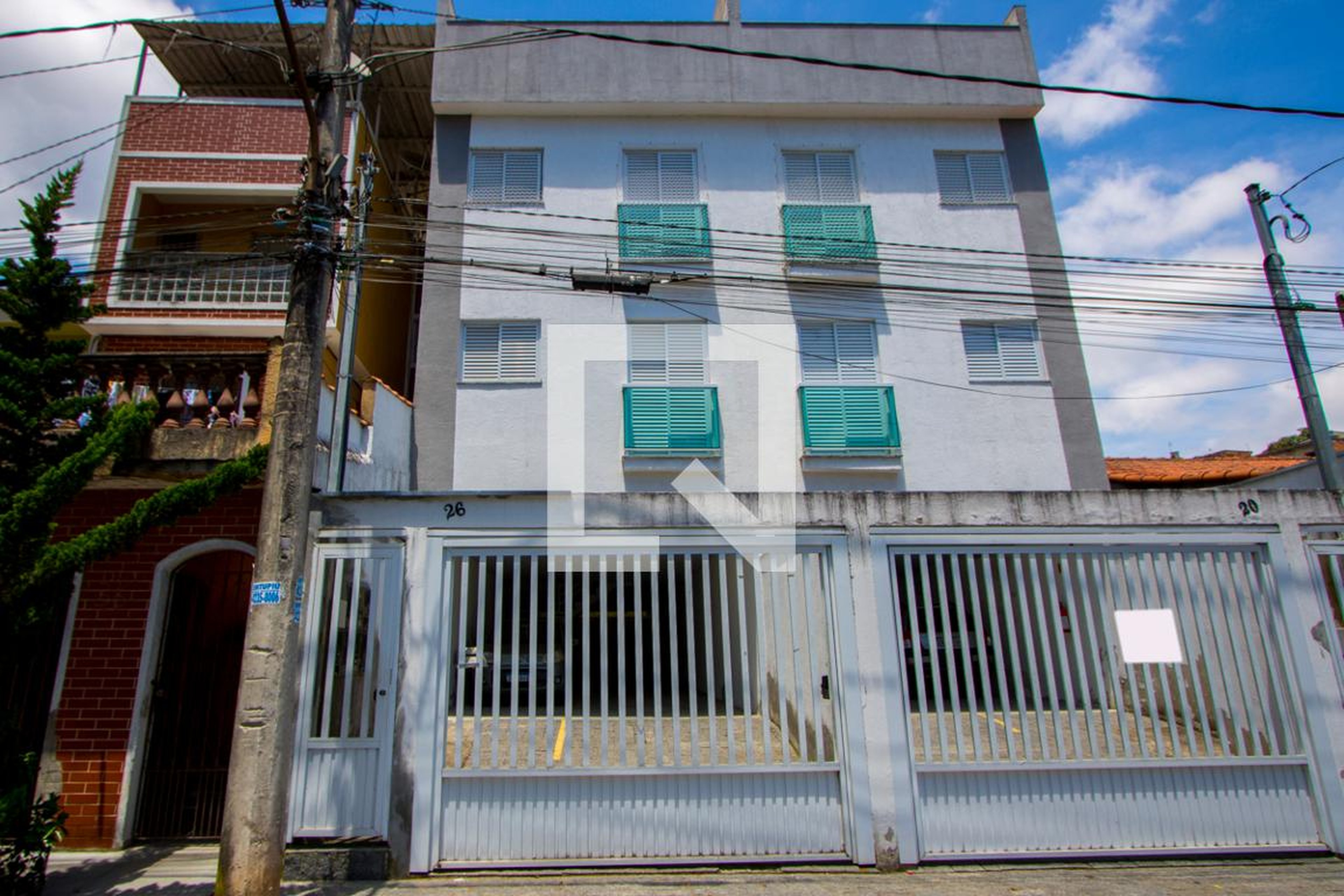 Fachada Condomínio Bloco Gama