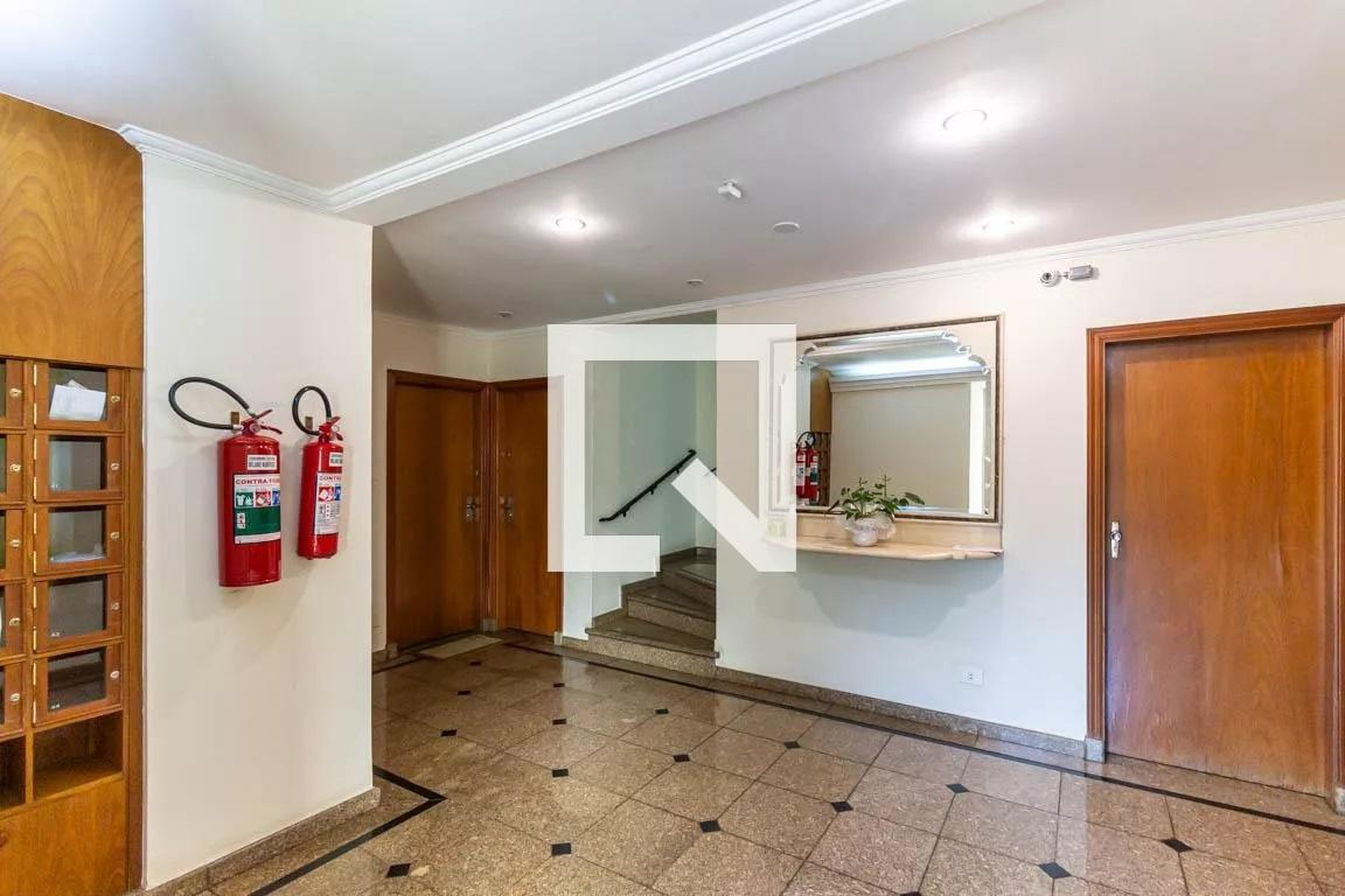 Hall de entrada - Edifício Milano Nabergoi